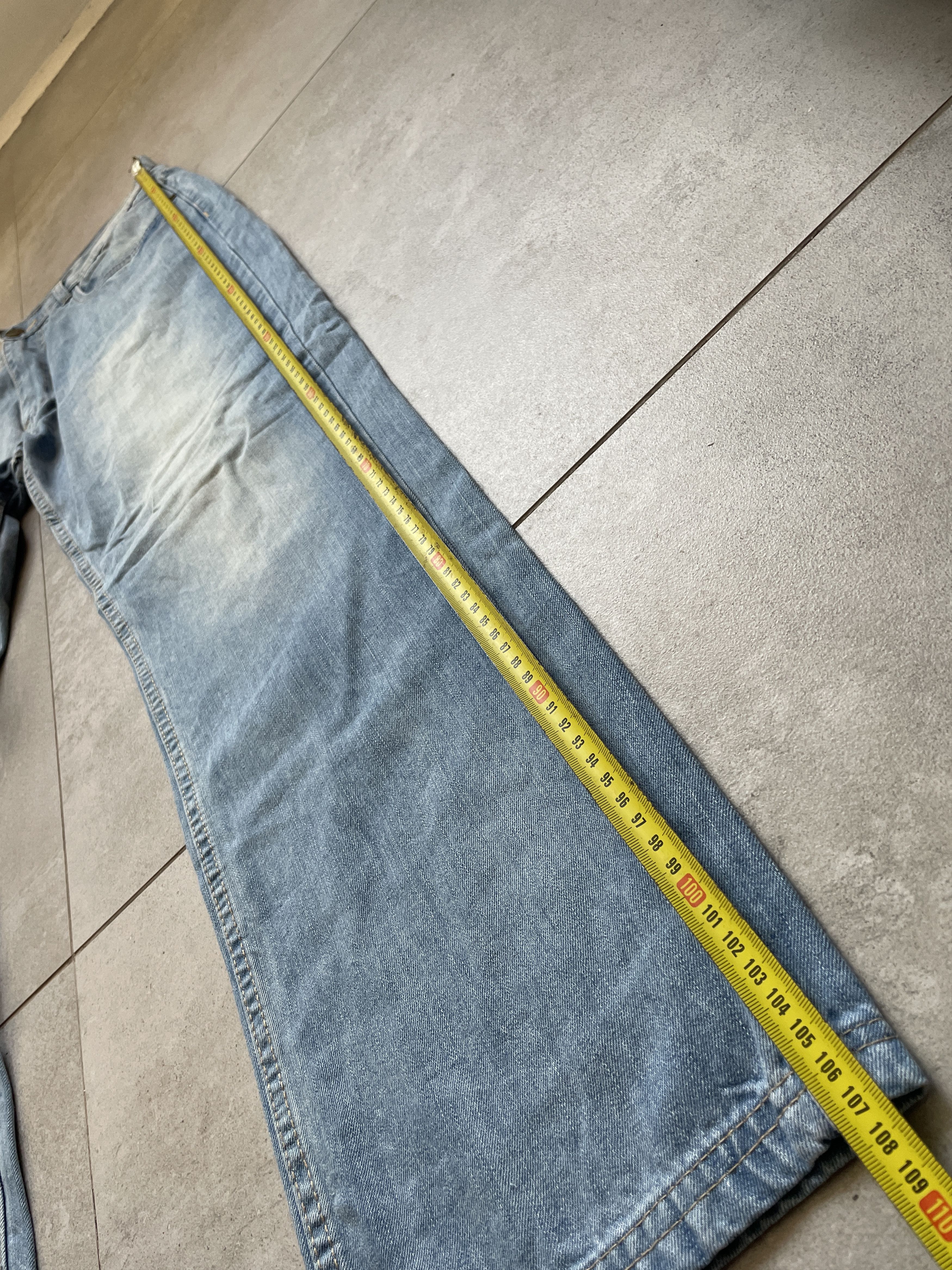 Ecko Unltd. Y2K LIGHT BLUE ECKO UNLTD UNLIMITED BAGGY STRAIGHT JEANS Size US 36 / EU 52 - 13 Thumbnail