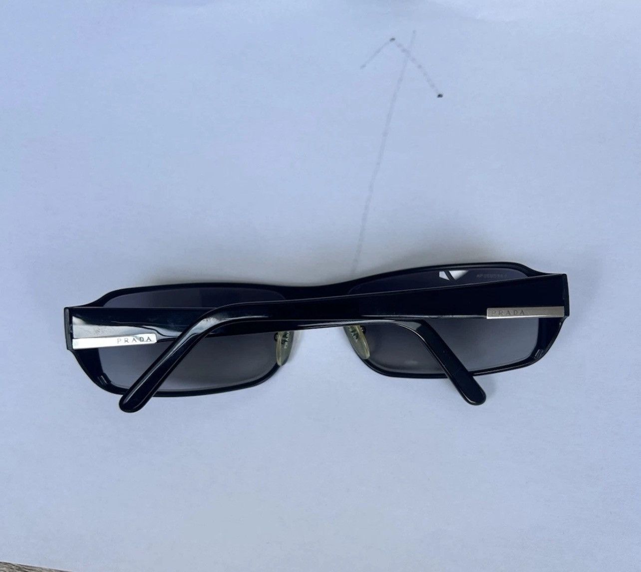 Prada Prada Sunglasses 2006 Black PR52FS SPR 52F 1BO-3M1 270324 Size ONE SIZE - 4 Thumbnail