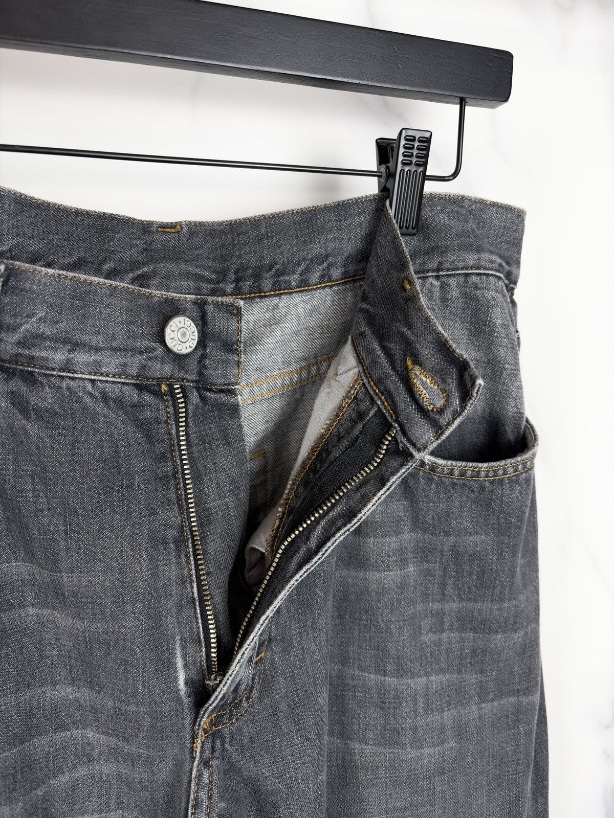 Gucci Gucci Tom Ford Vintage Gray Flared Bootcut Denim Jeans Size US 30 / EU 46 - 5 Thumbnail