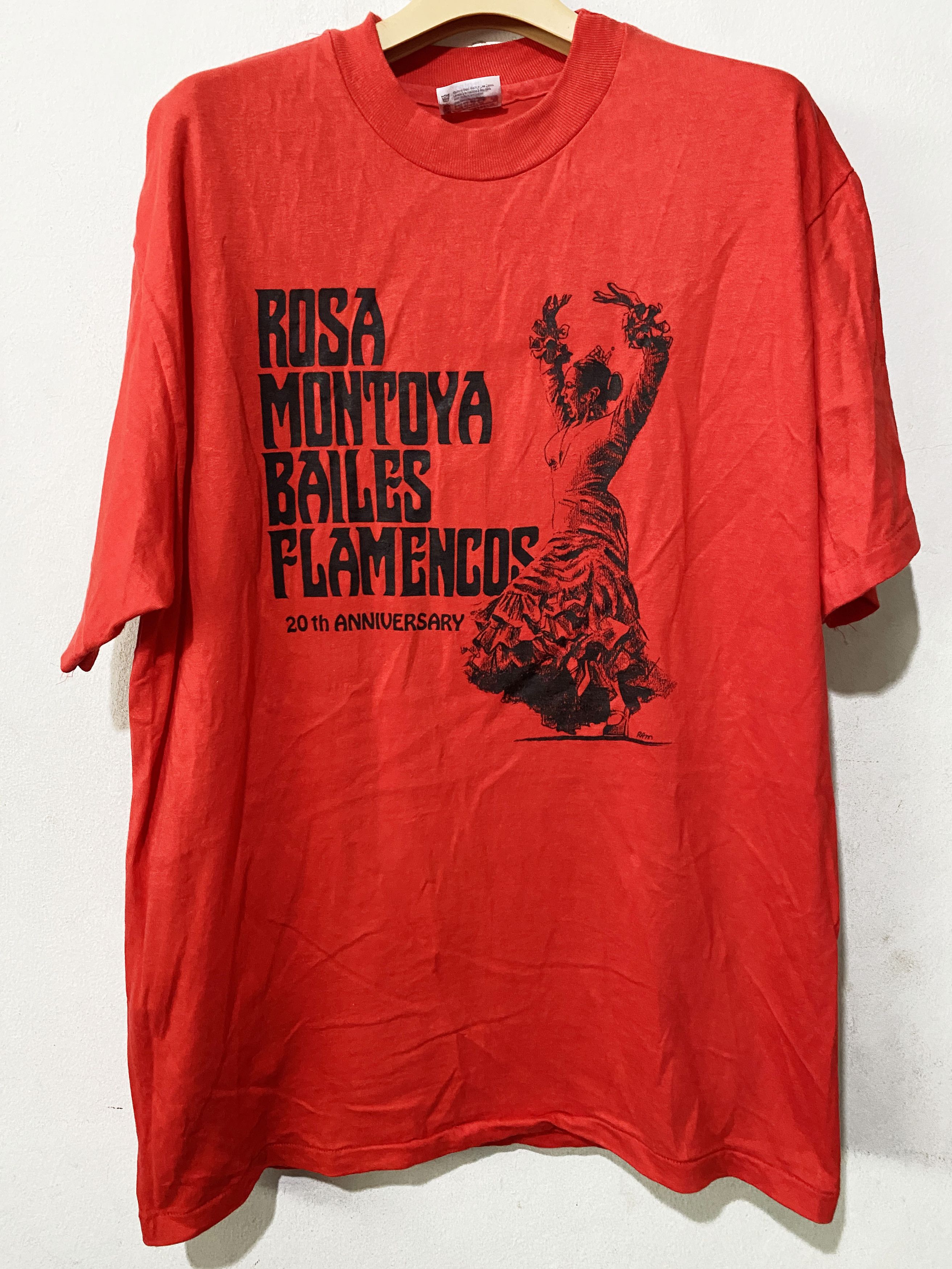 Vintage Vintage 80s Flamenco Dancer Shirt Size US XL / EU 56 / 4 - 1 Thumbnail
