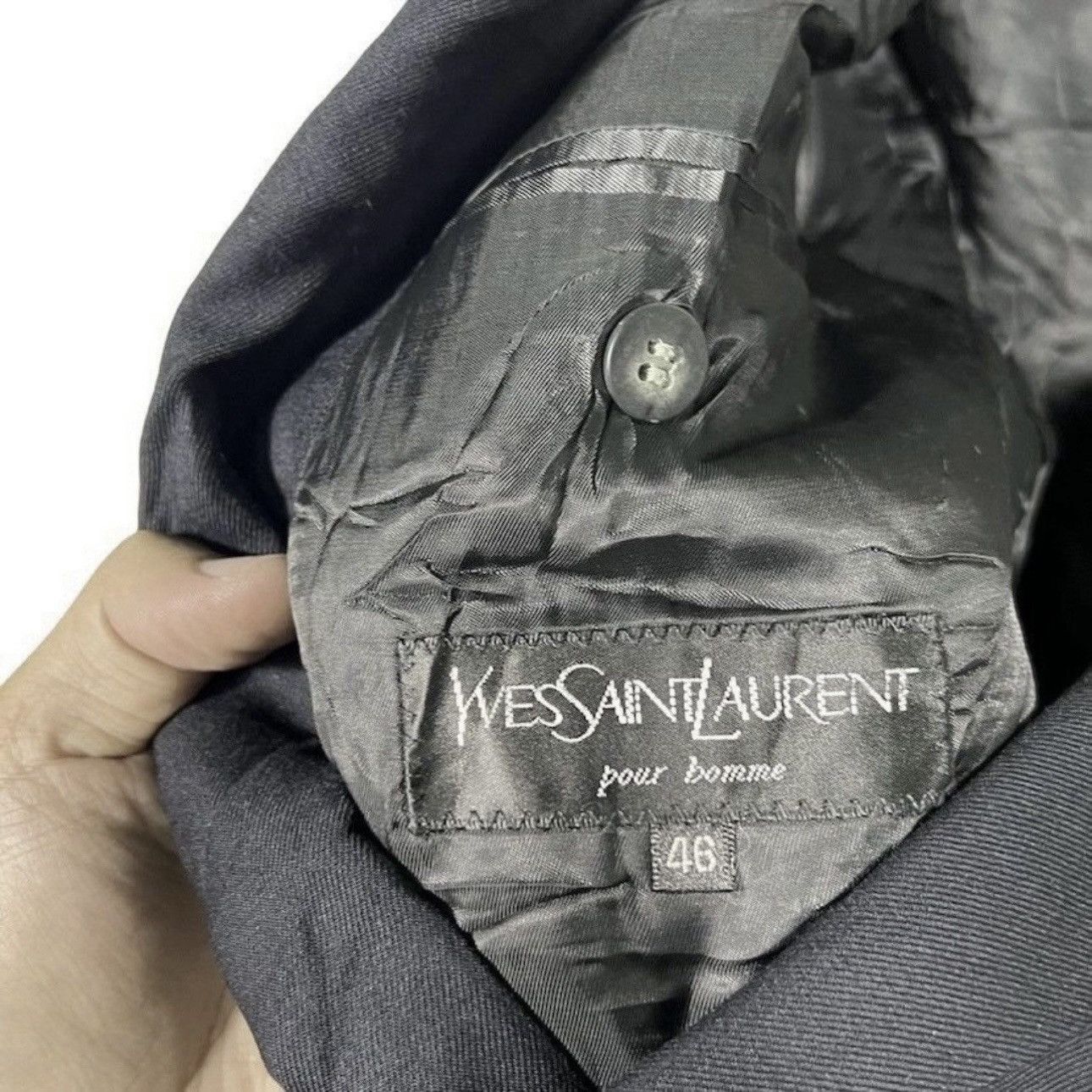 Yves Saint Laurent yvessainlaurent blazer nice design Size 46R - 4 Thumbnail
