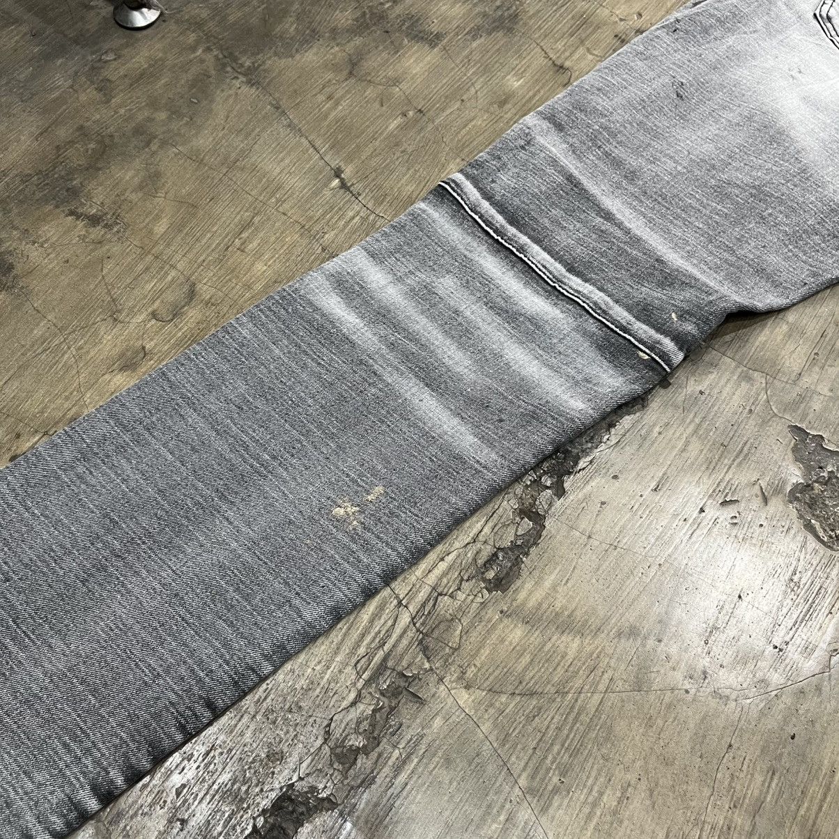 Hysteric Glamour JAPAN WINS Grey Biker Cargo Jeans Size US 31 - 22 Thumbnail