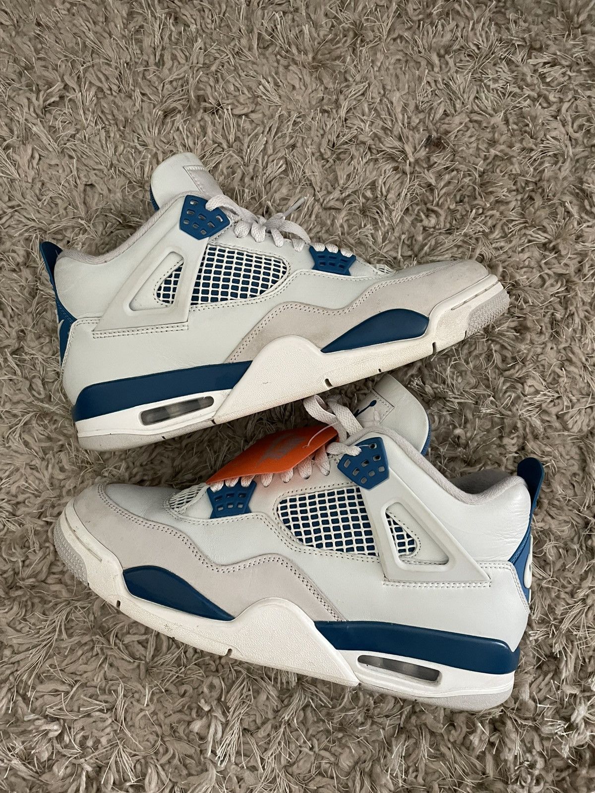 Jordan Brand Jordan 4 Military Blue Size US 8.5 / EU 41-42 - 2 Thumbnail
