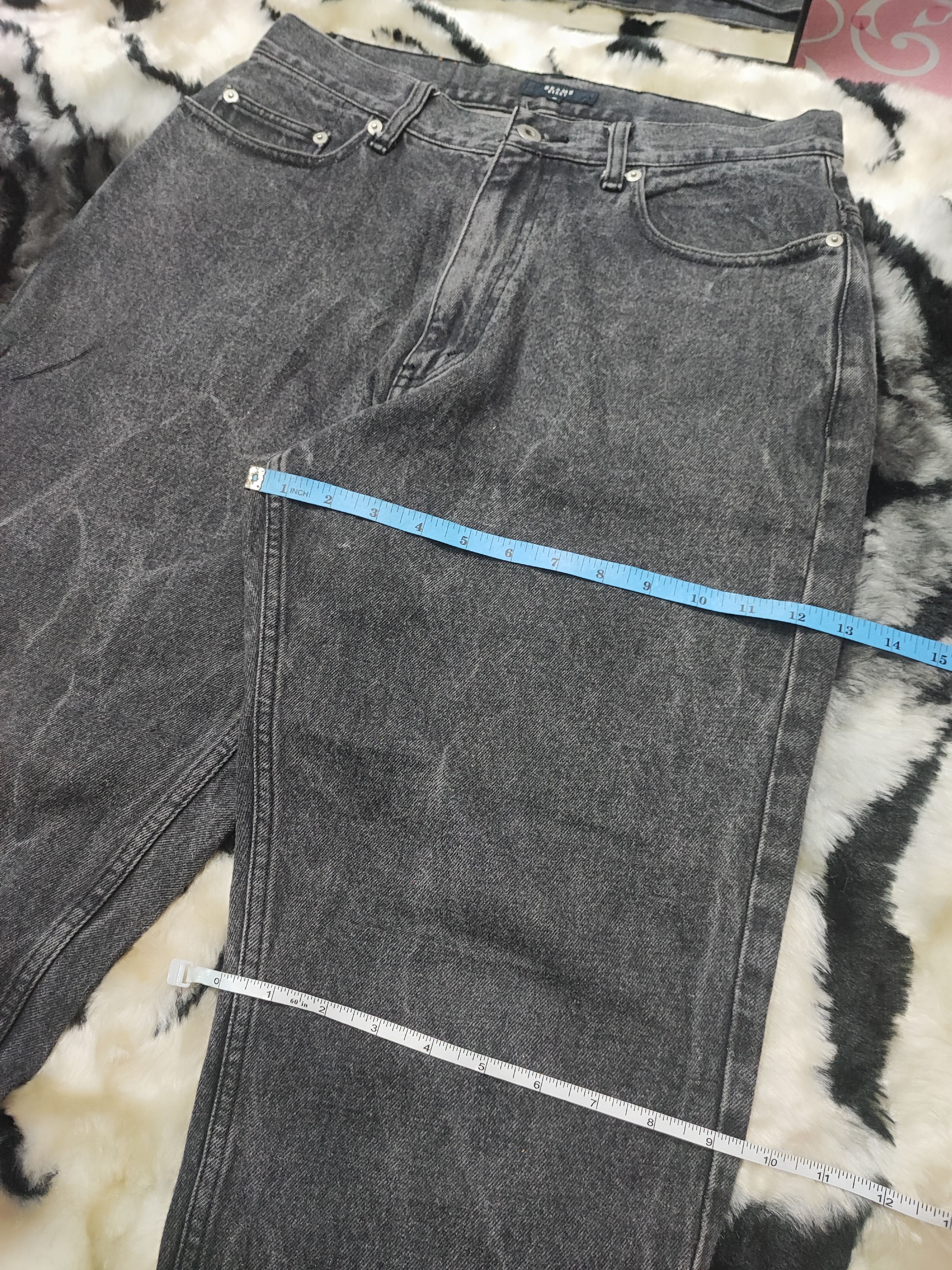 Beams Plus Beams Heart Black Jeans Distressed Grunge Erd Size US 31 - 11 Thumbnail