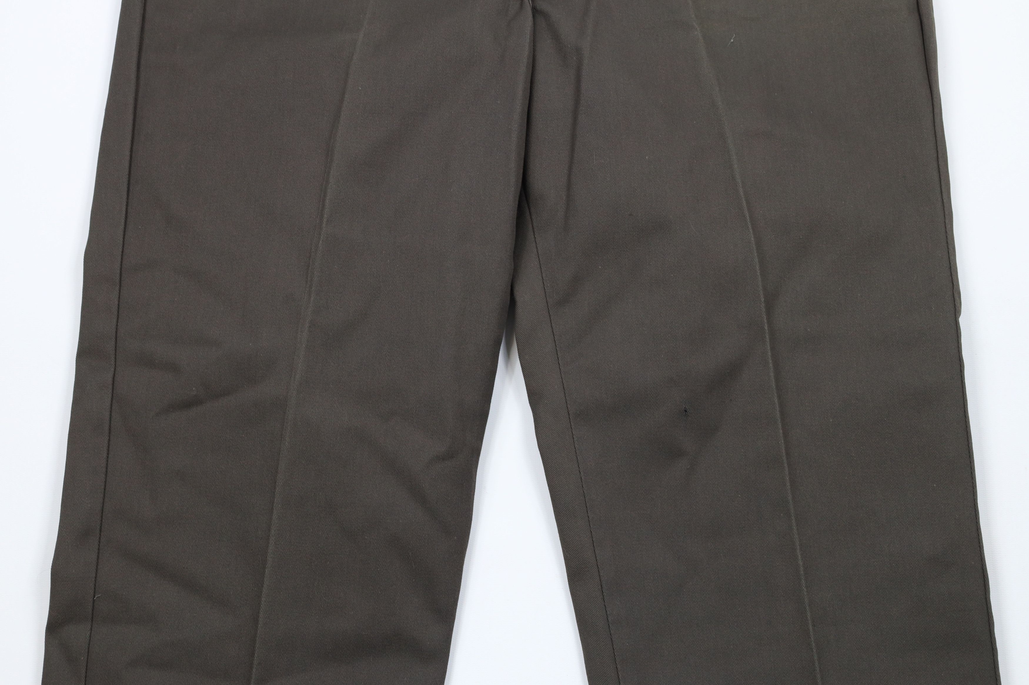 Dickies × Vintage Vintage 90s Dickies Workwear Wide Leg Pants Green USA Size US 36 / EU 52 - 3 Thumbnail