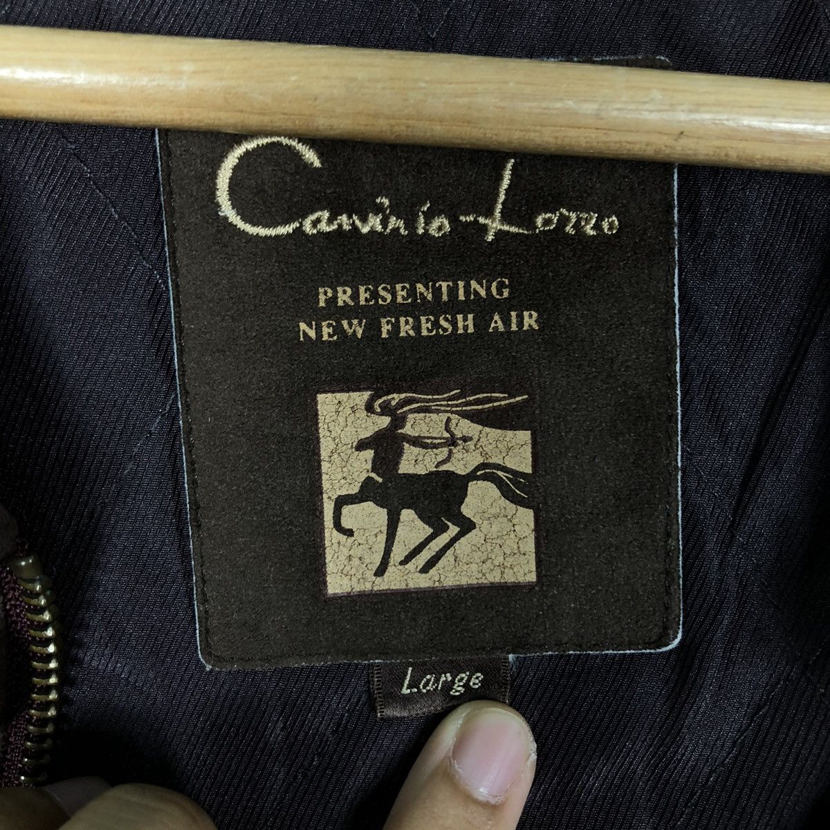 Vintage 🔥Vintage Bomber Jacket Carvinio Lozzo Japan Size US L / EU 52-54 / 3 - 13 Thumbnail