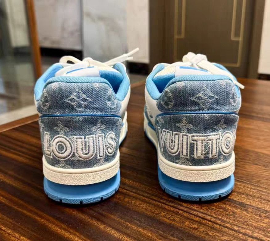 Louis Vuitton Louis Vuitton Trainer Low Top Sneakers for Men -2508 Size US 8.5 / EU 41-42 - 5 Thumbnail