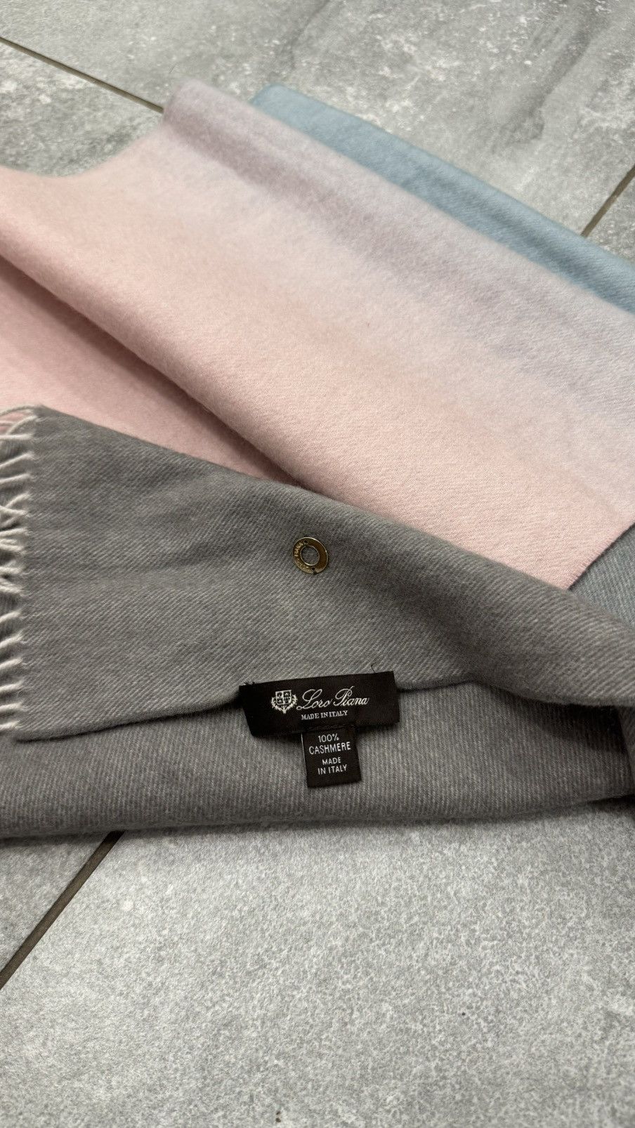 Loro Piana Loro piana scarf Gradient Rare Size ONE SIZE - 3 Thumbnail