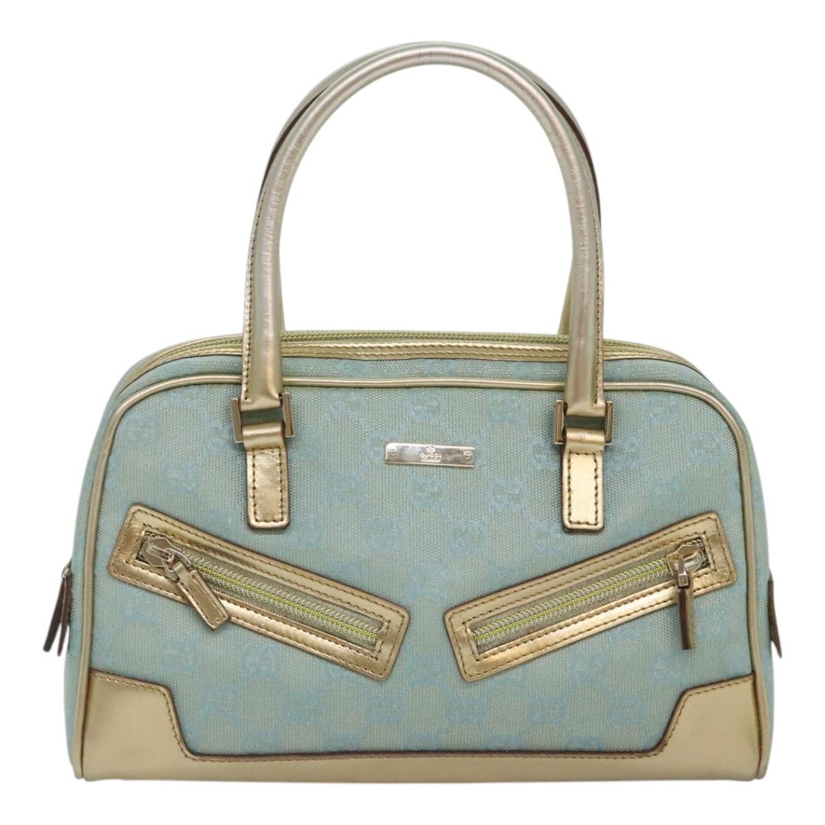 Gucci Sac De Jour Baby Blue Canvas Handbag (Pre-Owned) Size ONE SIZE - 1 Thumbnail