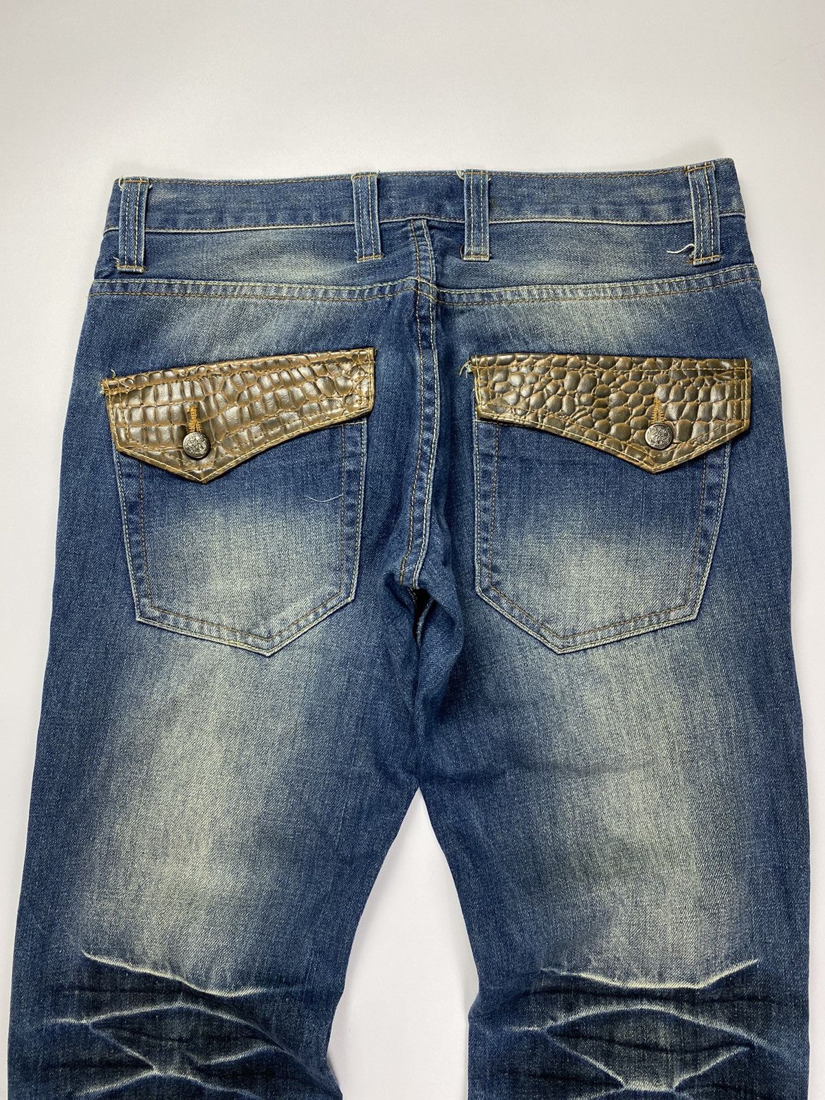 GOSTAR DE FUGA Lace up flare jeans rootthree ifsixwasnine lgb style Size US 30 / EU 46 - 11 Thumbnail