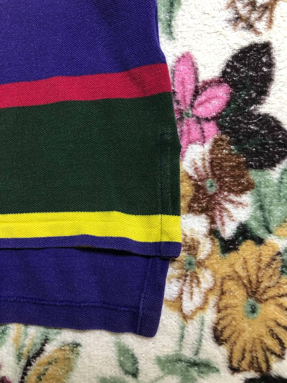 Polo Ralph Lauren Vintage Y2K Polo Ralph Lauren Stripped Polo Tee Size US XXL / EU 58 / 5 - 2 Thumbnail