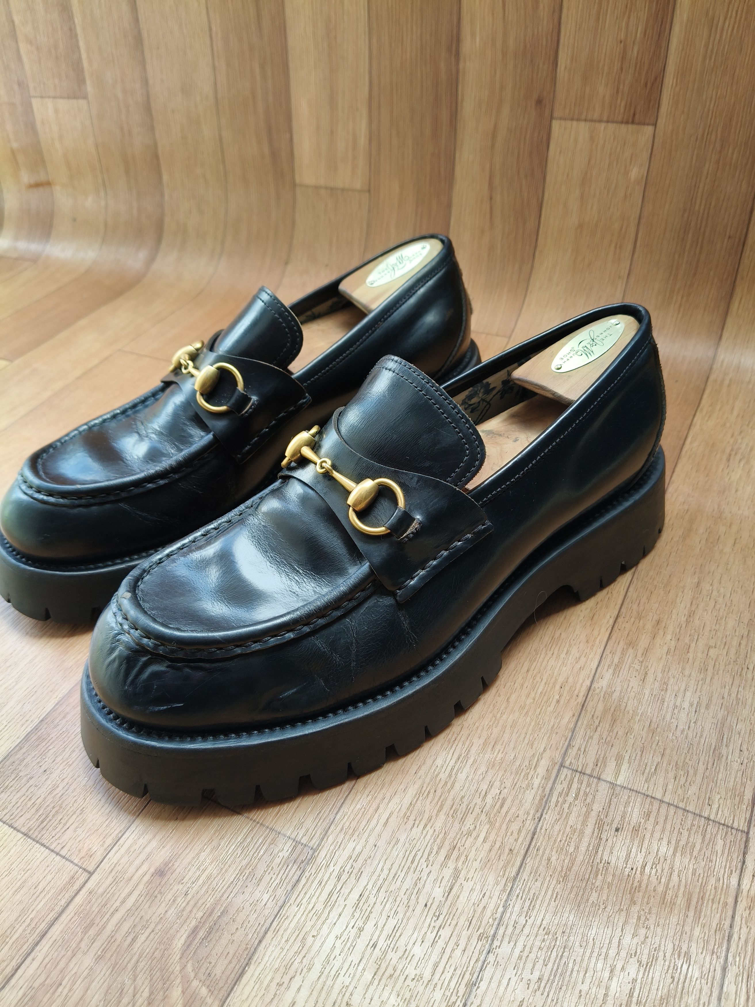 Gucci Gucci chunky lug horsebit loafers Size US 8.5 / EU 41-42 - 6 Thumbnail
