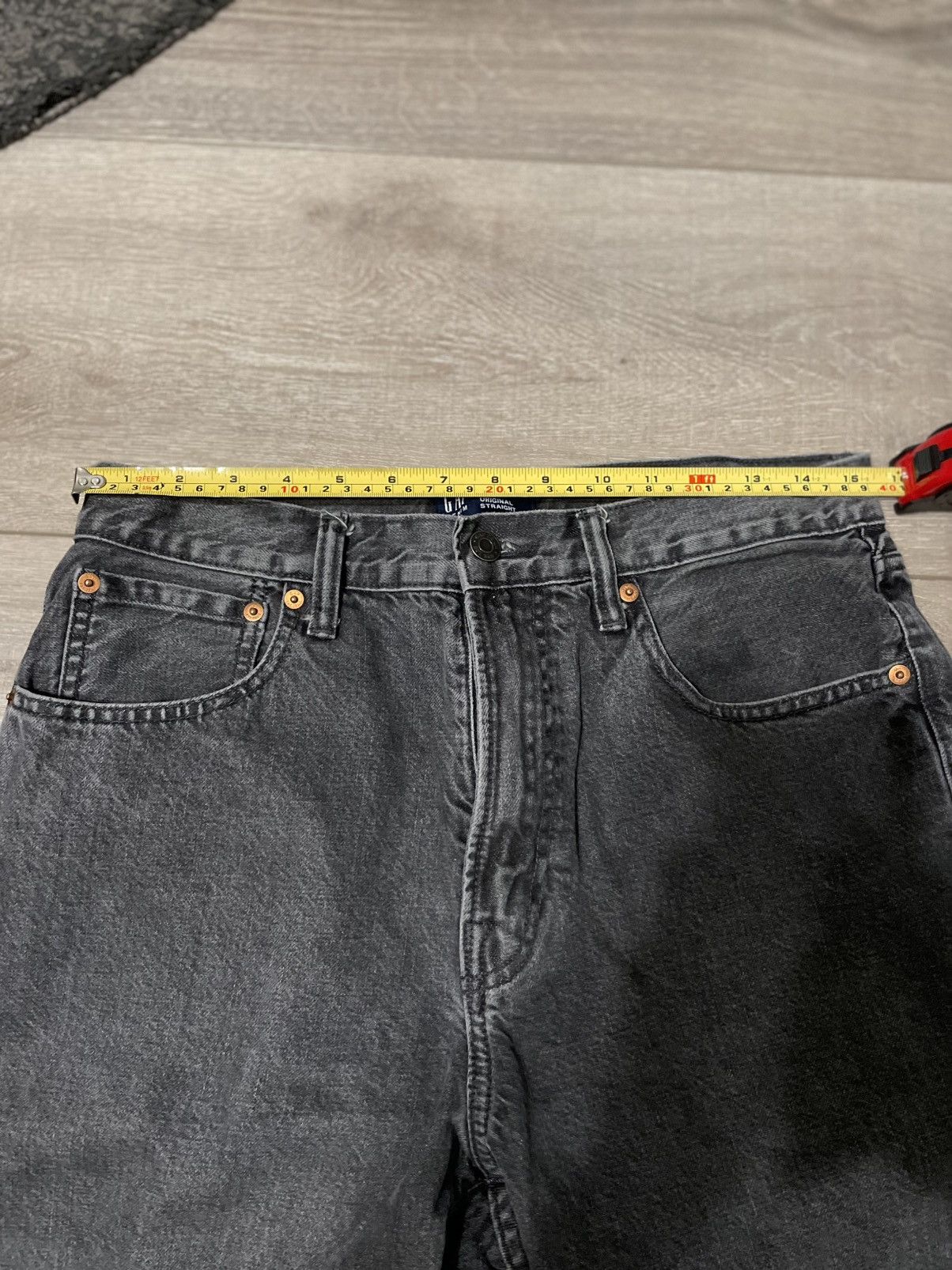 Gap Vintage Black Denim Size US 30 / EU 46 - 4 Thumbnail