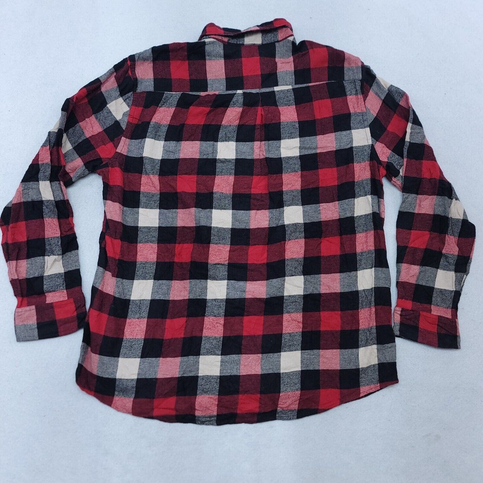 Croft & Barrow Croft & Barrow Buffalo Check Flannel Shirt Mens Size XL Red Size US XL / EU 56 / 4 - 8 Preview