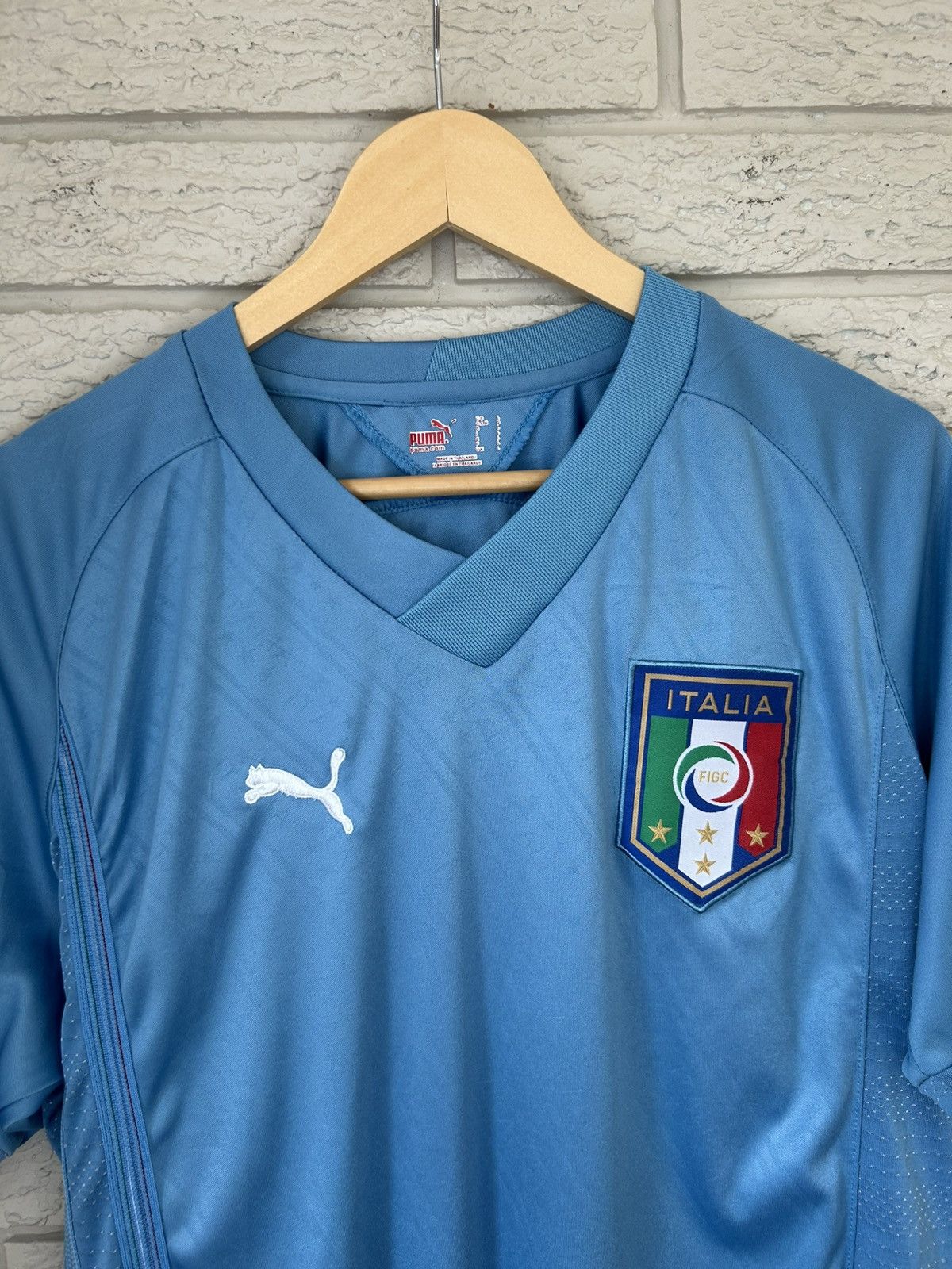 Puma Puma Italy 2009 Home Jersey Size US L / EU 52-54 / 3 - 2 Thumbnail