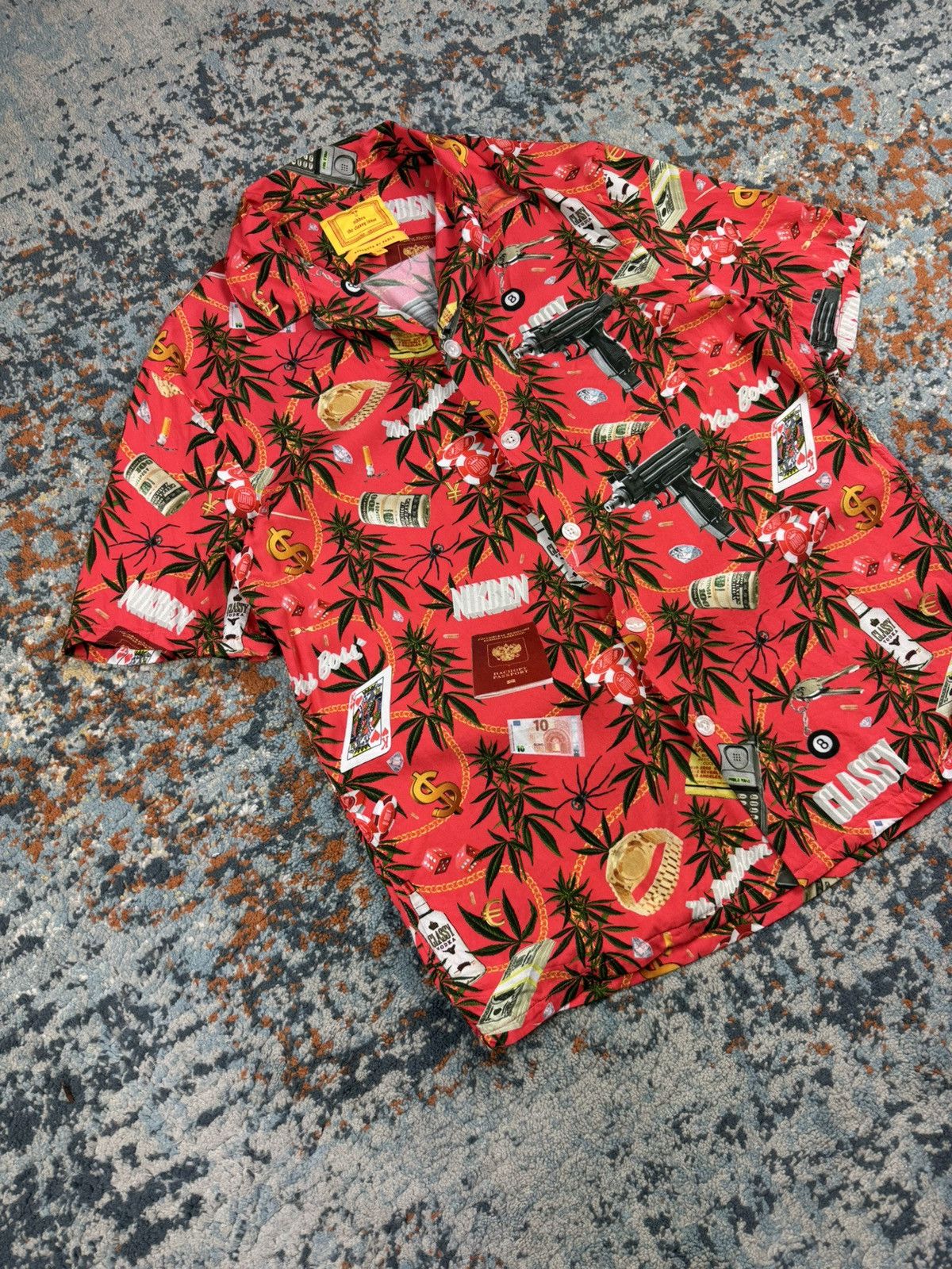Other Nikben pablo escobar gamgsta vice city style graphic shirt Size US M / EU 48-50 / 2 - 3 Thumbnail