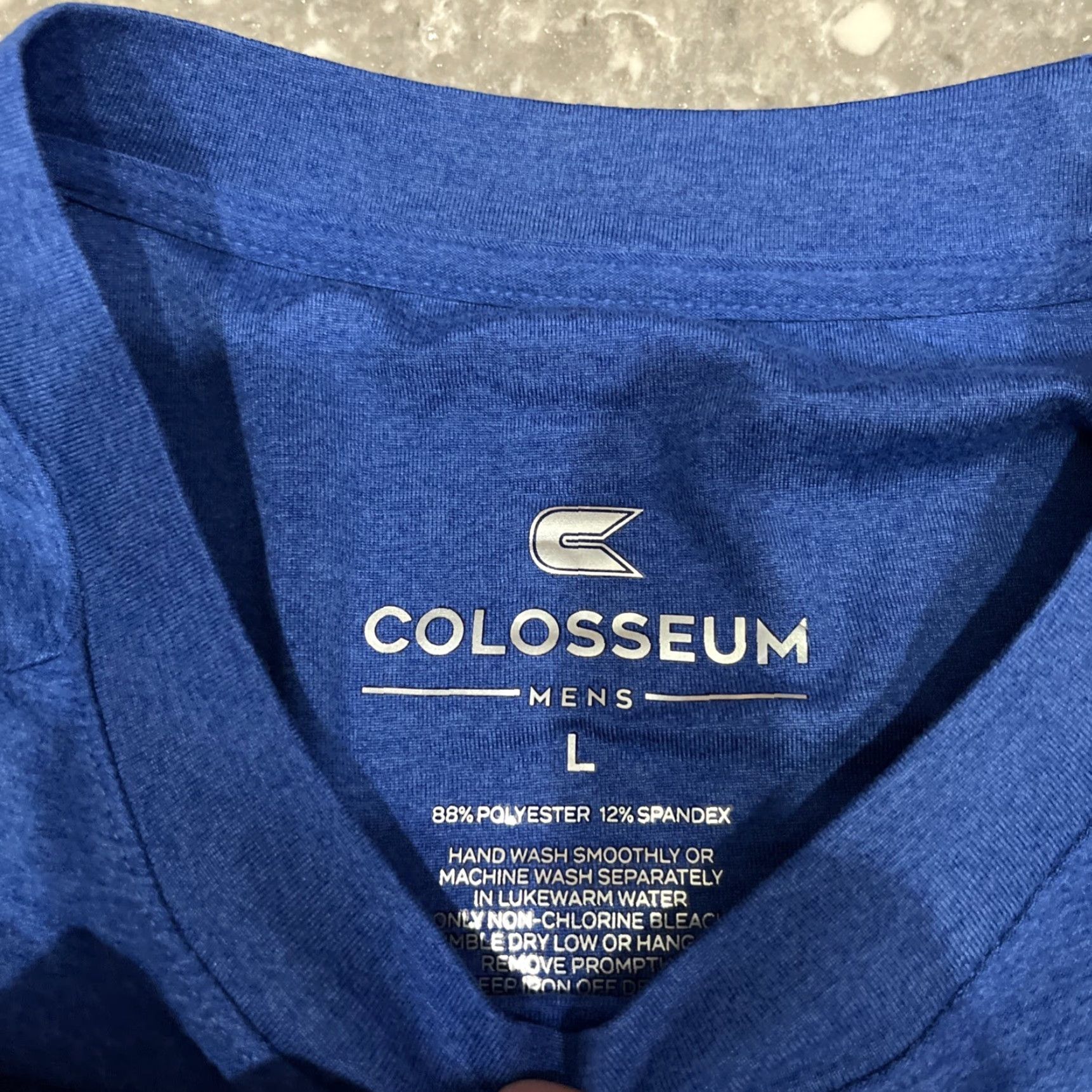 Vintage VINTAGE Colosseum Athletics Boise State Shirt Mens L Blue Cotton T-Shirt Regular Short Sleeve Round Neck Scoops Rare Salesman Sample Size US L / EU 52-54 / 3 - 4 Thumbnail
