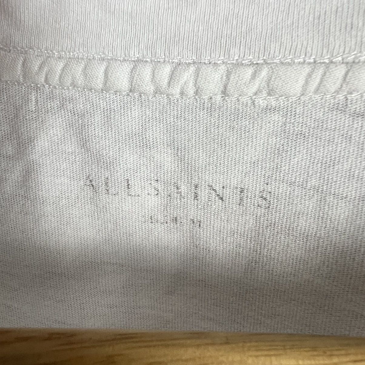 Allsaints Allsaints Distressed Vintage Tee Size US M / EU 48-50 / 2 - 2 Thumbnail