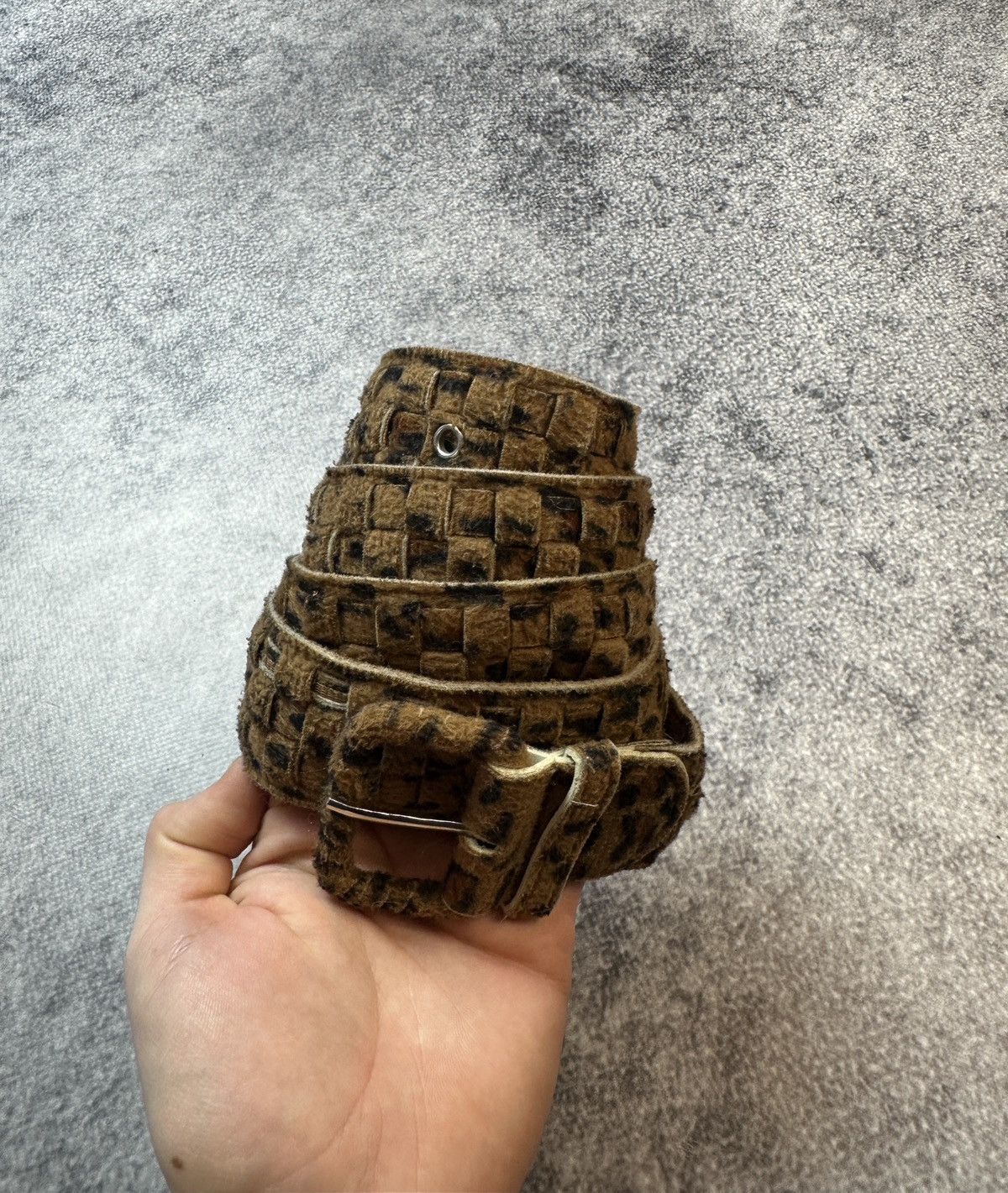 Other Y2K Leopard Belts Rare Streetwear Avant Garde Style USA VTg Size ONE SIZE - 1 Thumbnail