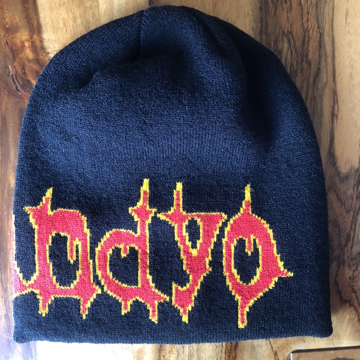 PUNKANDYO Skully beanie Black