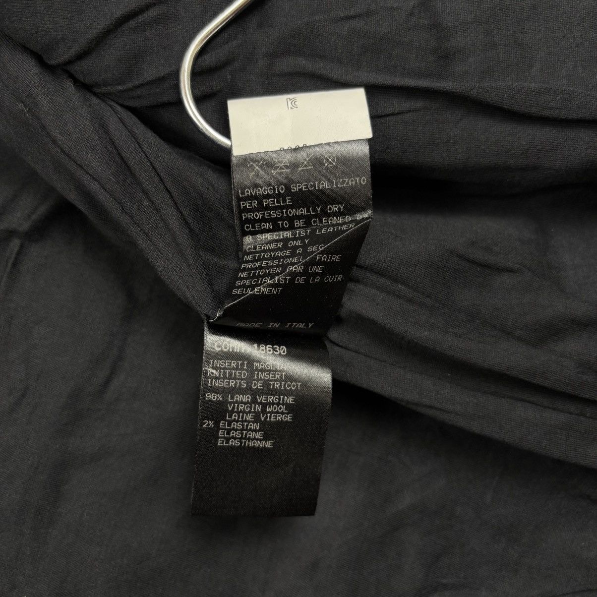 Neil Barrett 2000s Neil Barrett Indie Sleaze Hooded Leather Jacket Size US M / EU 48-50 / 2 - 11 Thumbnail