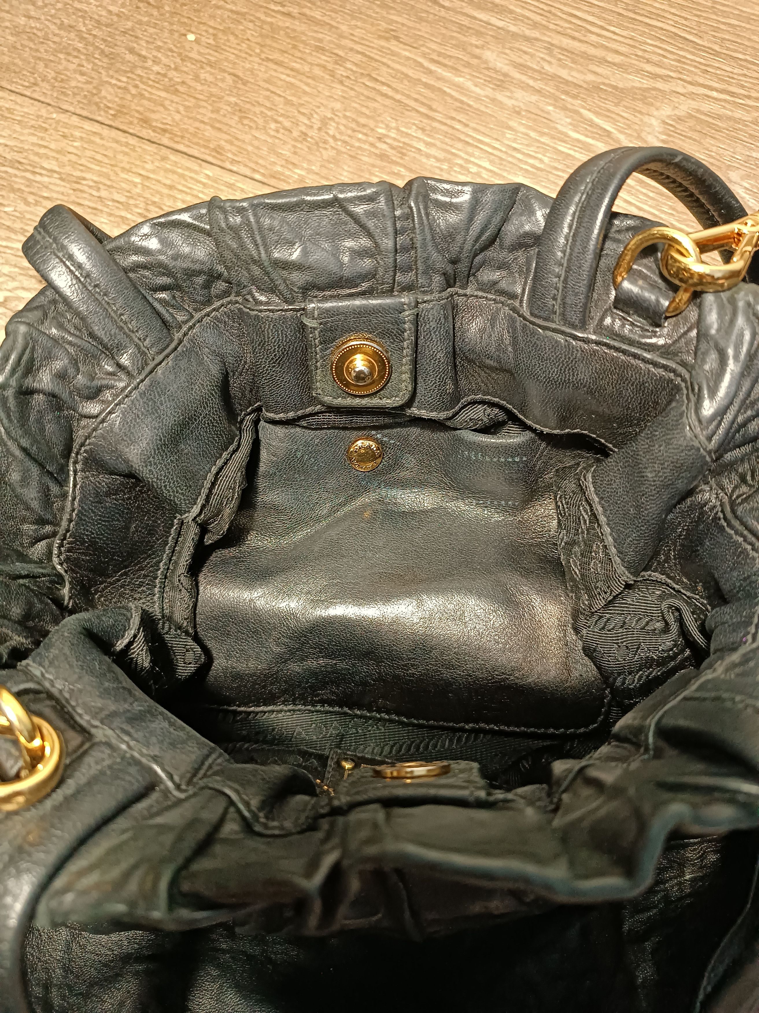 Prada Prada Vintage Leather Bow Bag Size ONE SIZE - 7 Thumbnail