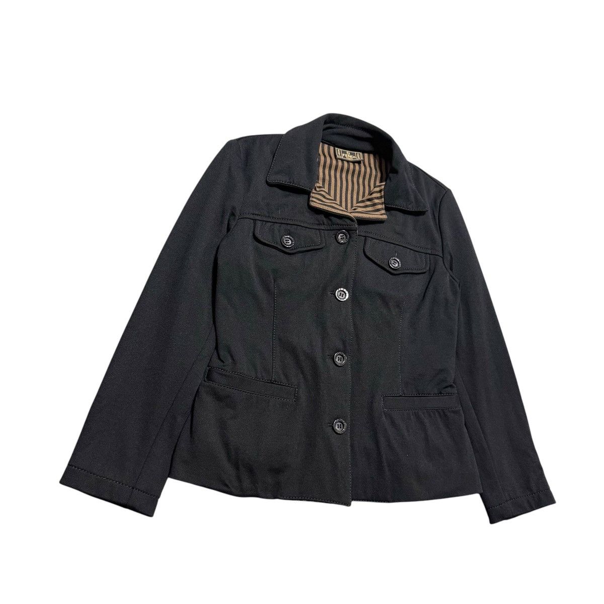Fendi Fendi Women Crop Jacket Size S / US 4 / IT 40 - 3 Thumbnail