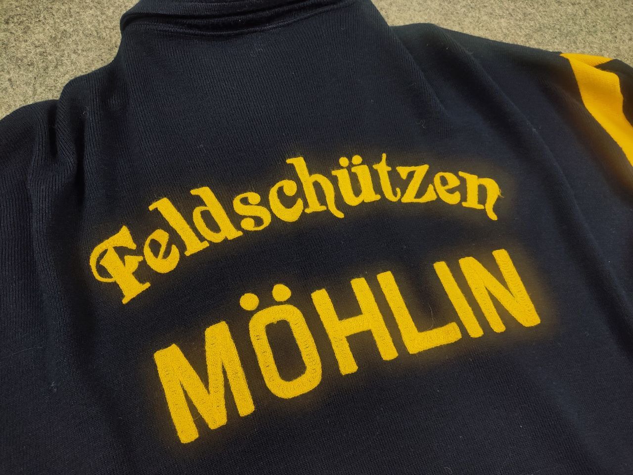 Vintage Vintage 70's Befa FFA Feldschützen Mohlin Wool Track Jacket Size US L / EU 52-54 / 3 - 11 Thumbnail