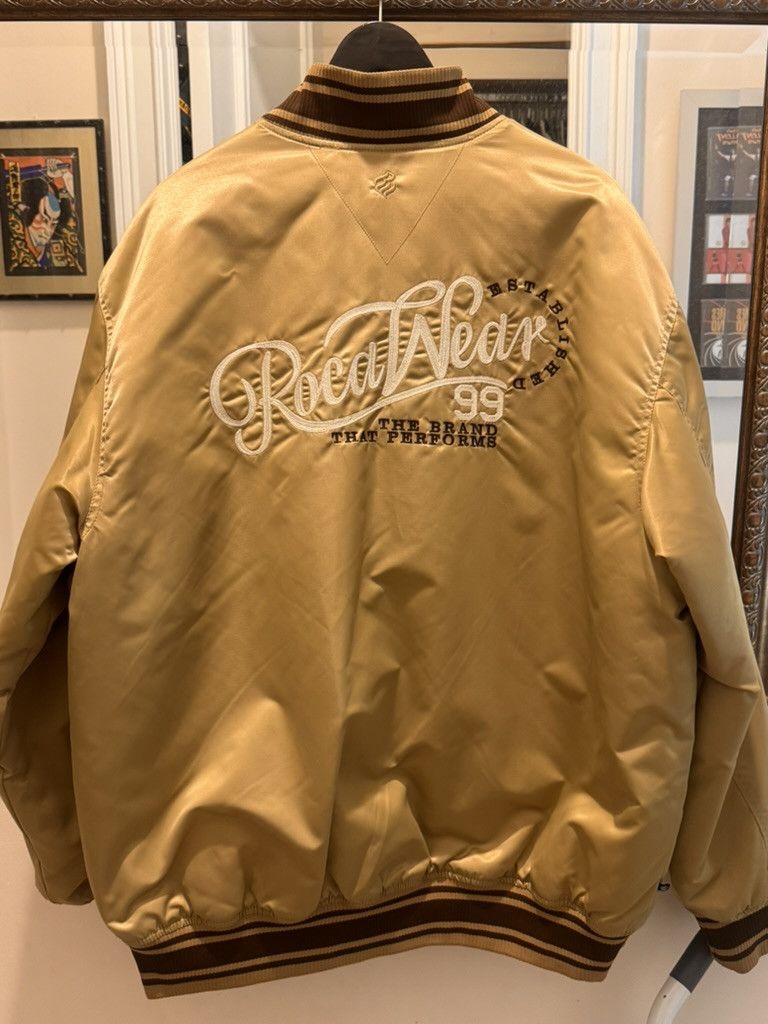 Rocawear Y2k ROCAWEAR QUILTED BOMBER JACKET Size US XXL / EU 58 / 5 - 2 Thumbnail