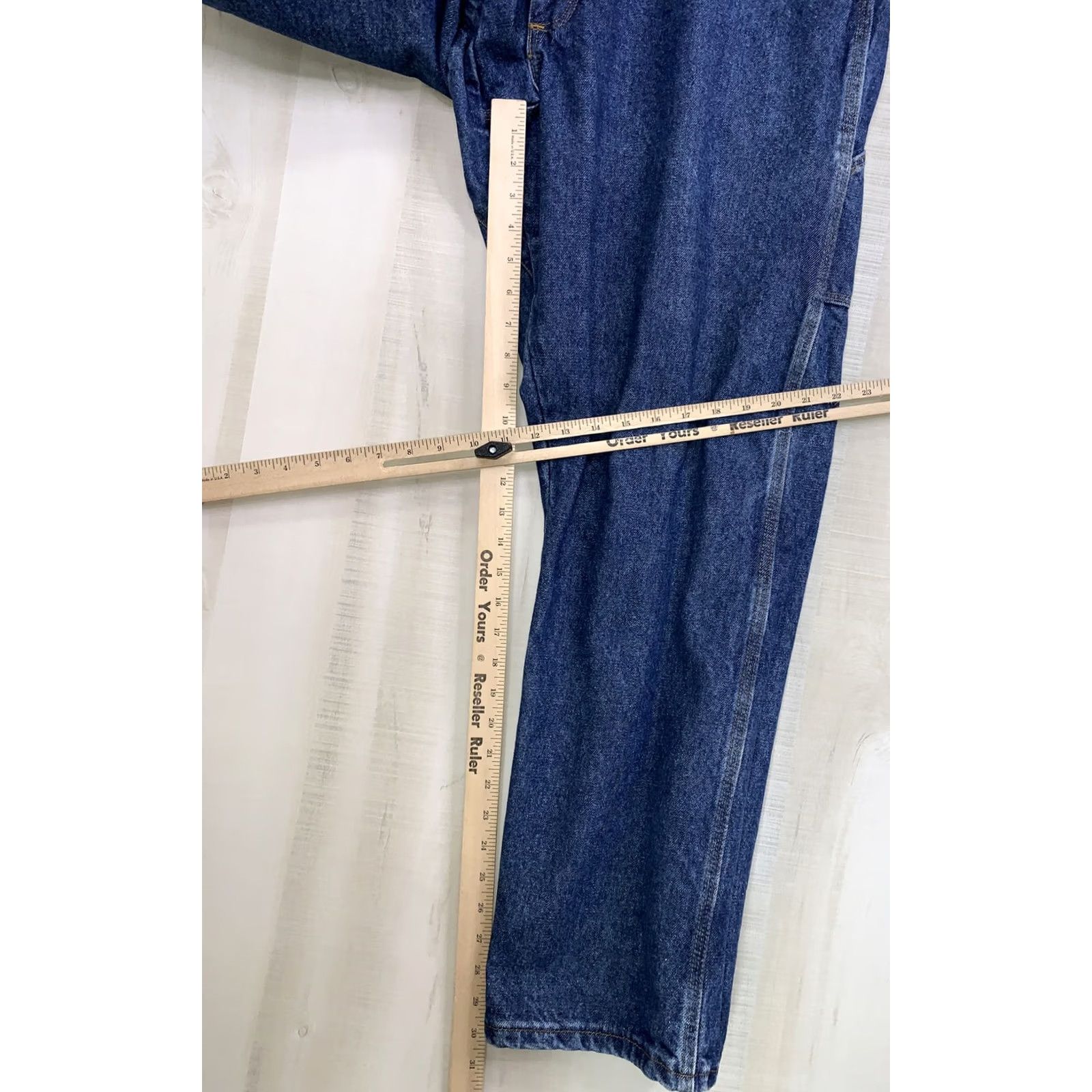 Wrangler Wrangler Jeans Mens 38x30 Flame-Resistant ARC Denim Work Straight Warp Riggs Size US 38 / EU 54 - 4 Thumbnail