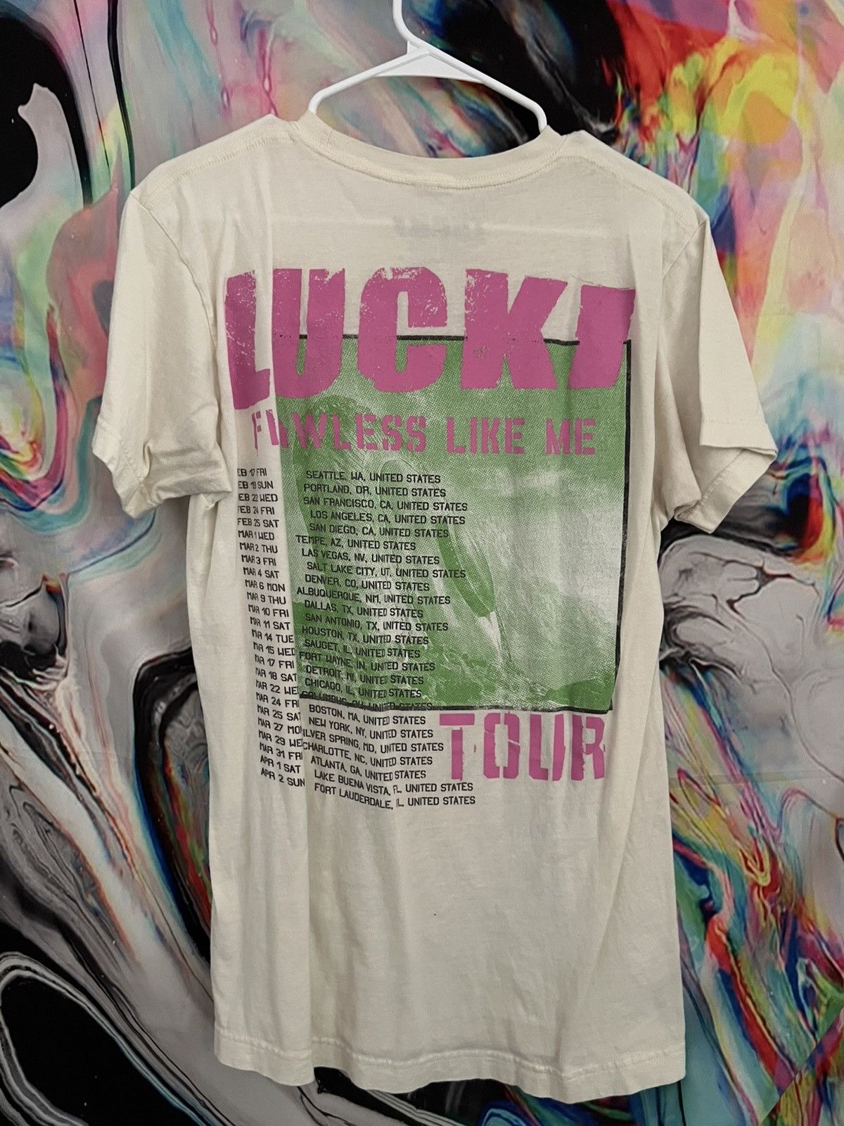 Band Tees × Other Lucki FLM Tour Tee “Wanted” Size US M / EU 48-50 / 2 - 2 Thumbnail