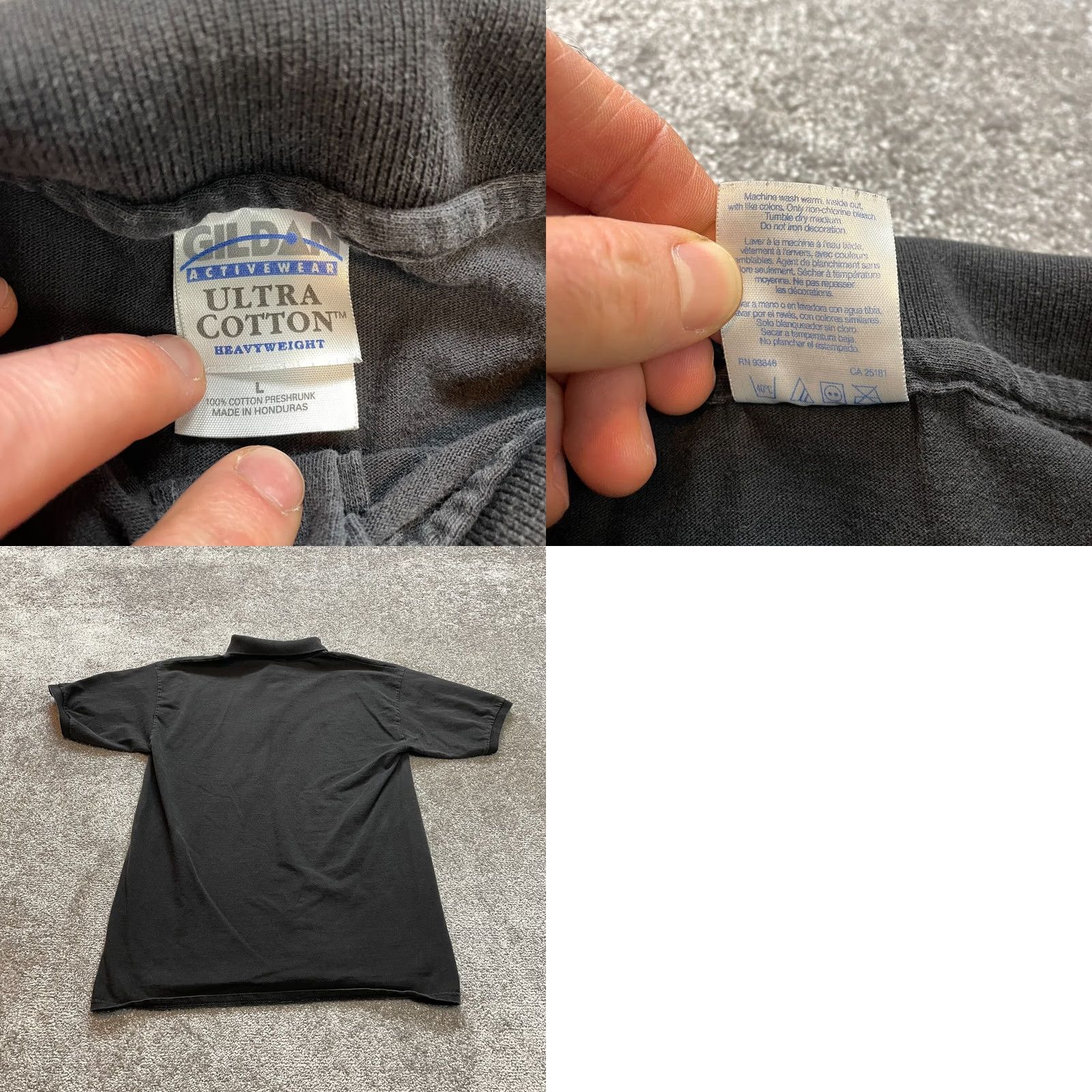 Gildan Gildan Ultra Cotton Polo Shirt Mens Large Black Gildan Ultra Cotton Golf Casual Shirt L Black Mens Size US L / EU 52-54 / 3 - 8 Thumbnail