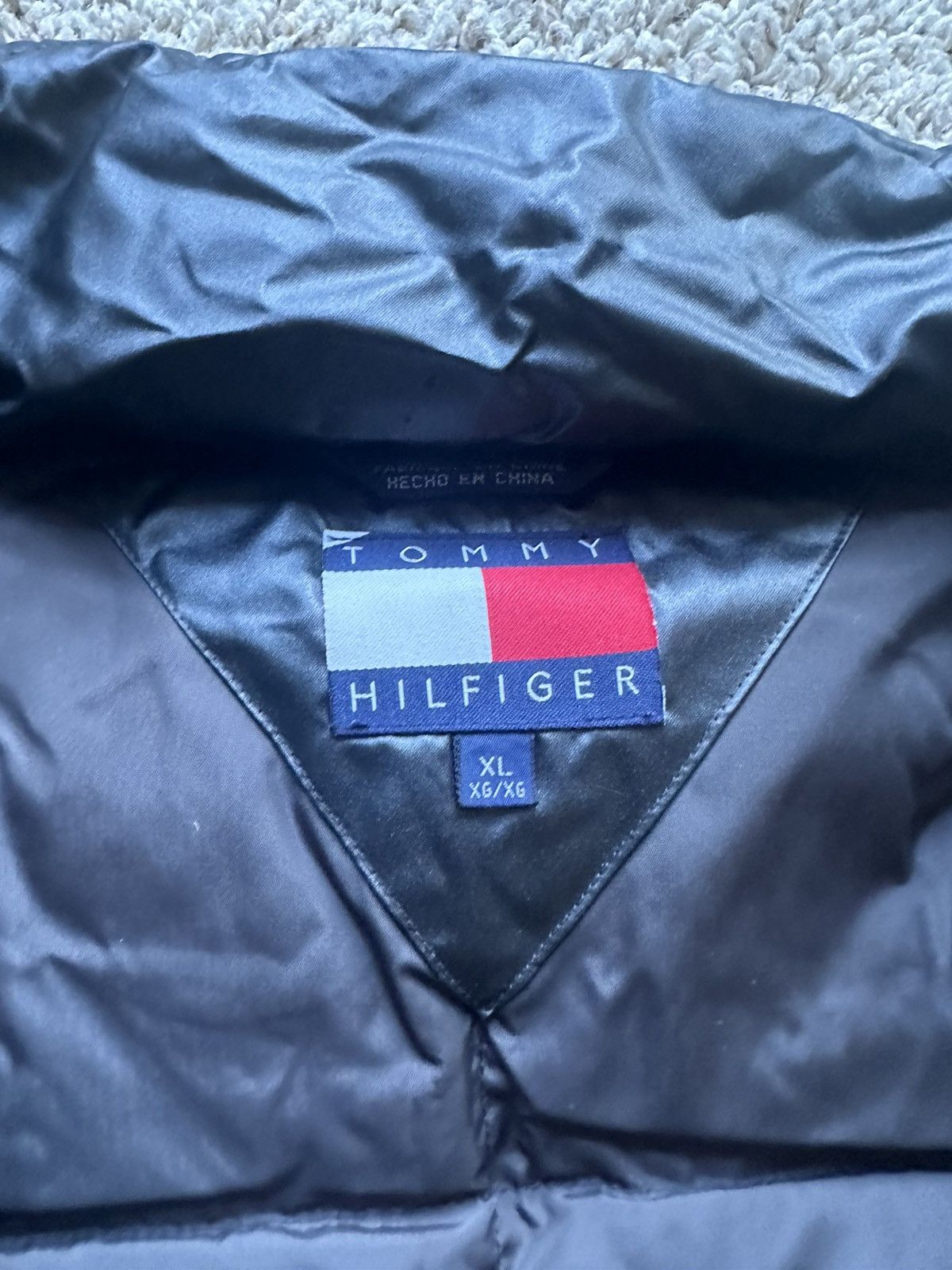 Tommy Hilfiger × Vintage Vintage Tommy Hilfiger puffer jacket Size US XL / EU 56 / 4 - 4 Thumbnail
