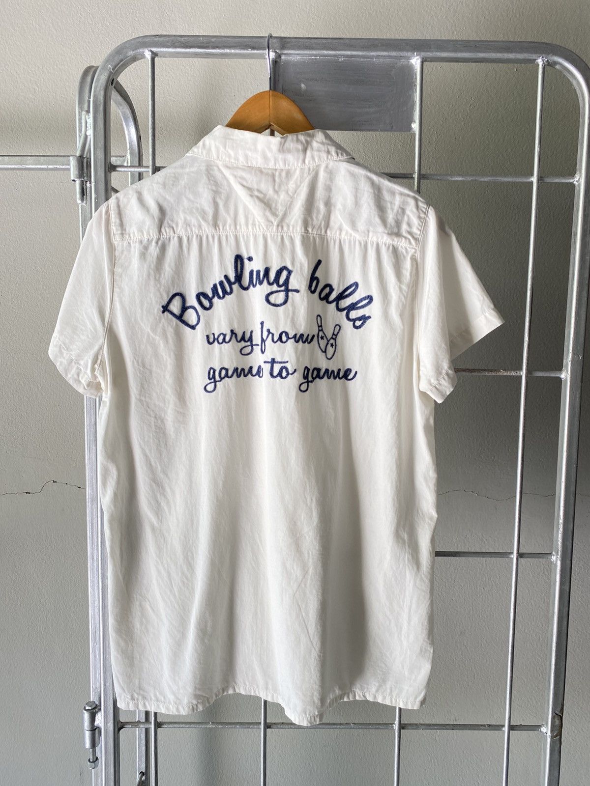 Tommy Hilfiger Tommy Girl White Shirt with Embroidered Logo Size ONE SIZE - 7 Thumbnail