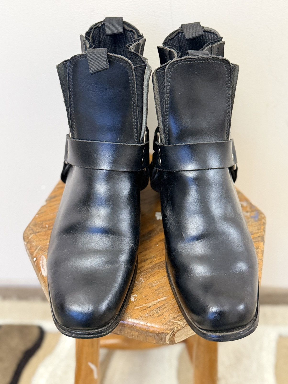 Other Studded gothic avant garde boots hedi slimane style y2k Size US 10 / EU 43 - 3 Thumbnail