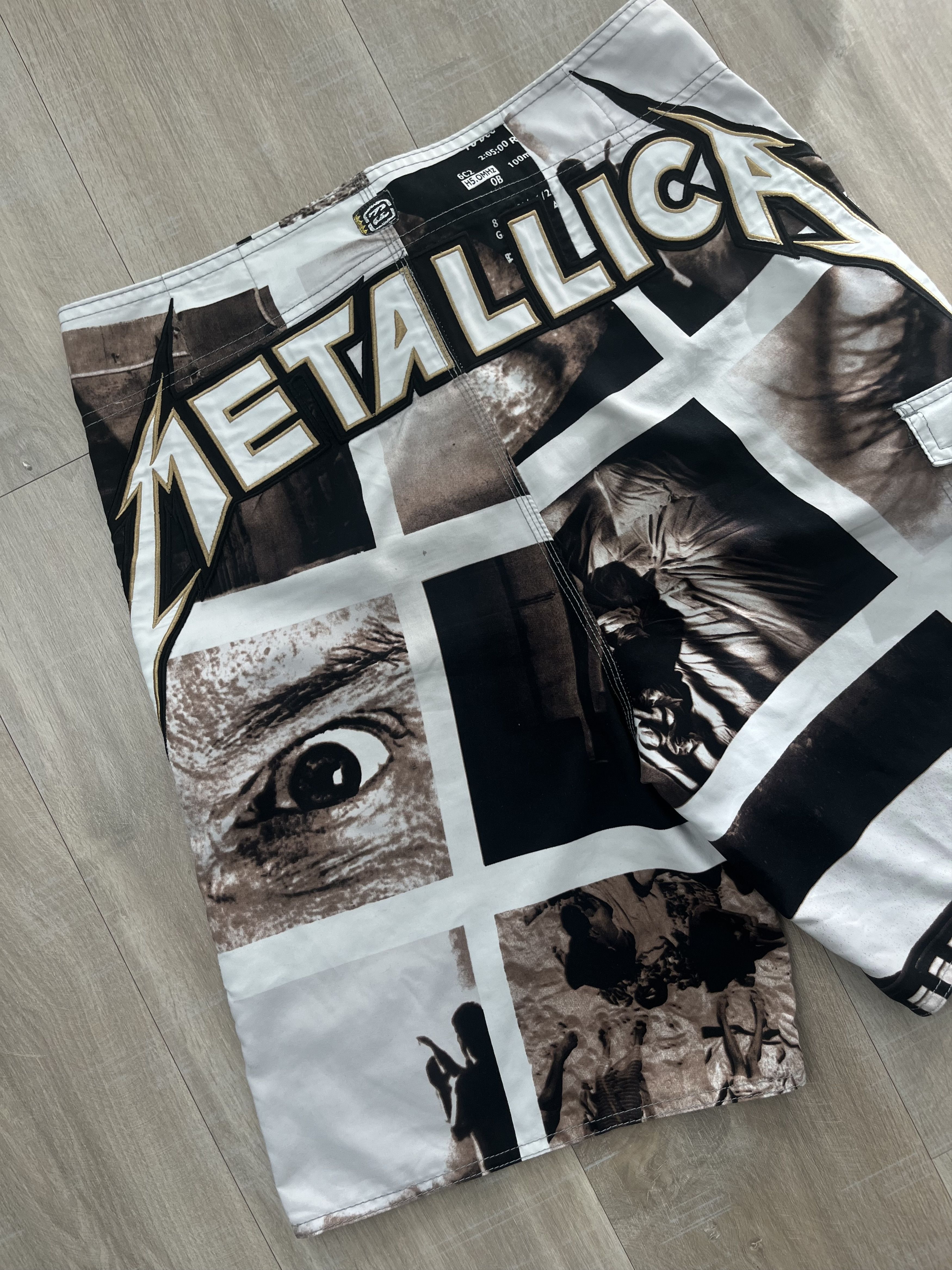 Billabong Metallica x Billabong BoarShorts Size 34 Band Swim Rare Size US 34 / EU 50 - 4 Thumbnail