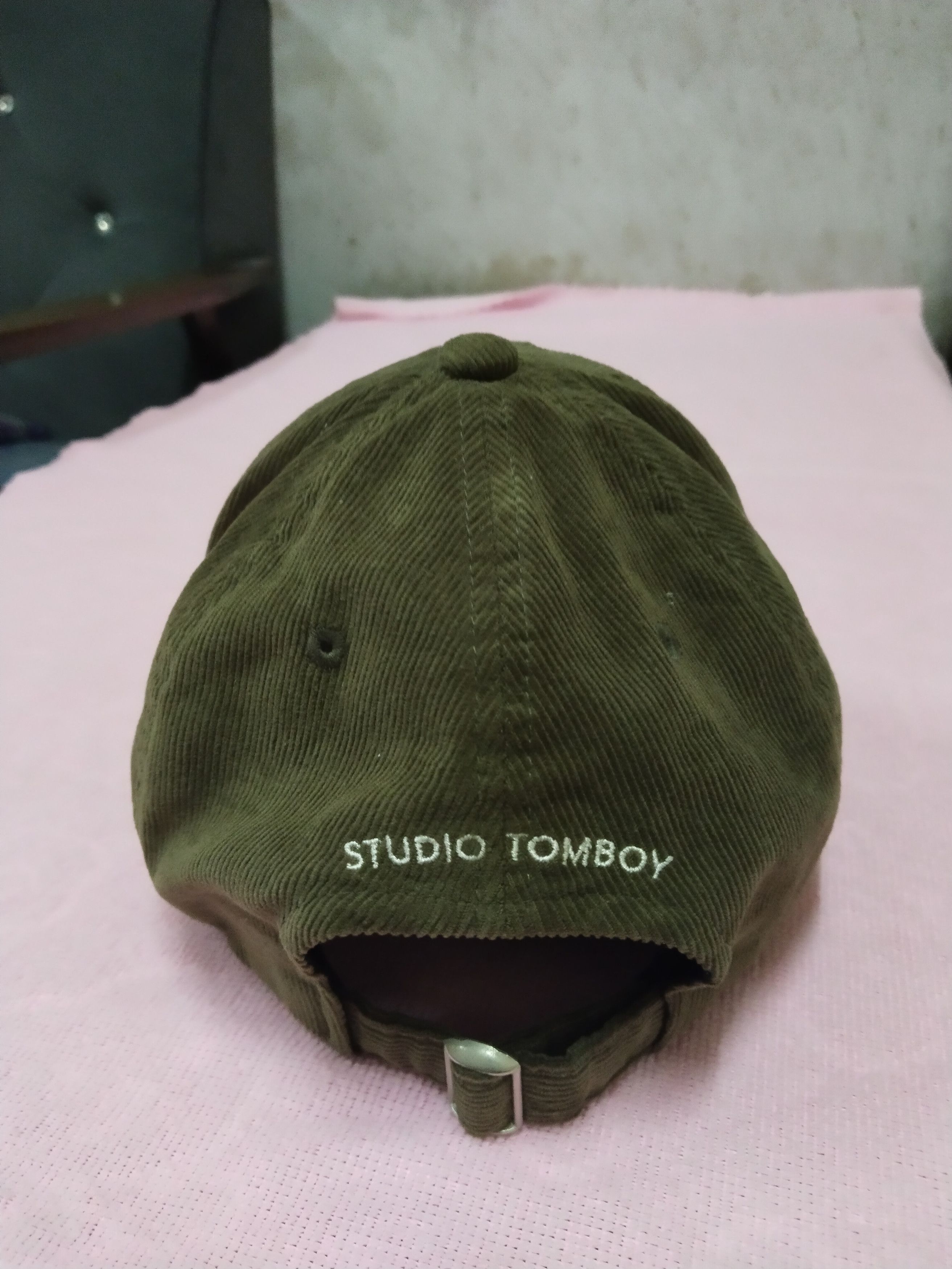 Japanese Brand STUDIO TOMBOY GAGNAM STYLE CUDUROY HAT Size ONE SIZE - 5 Thumbnail