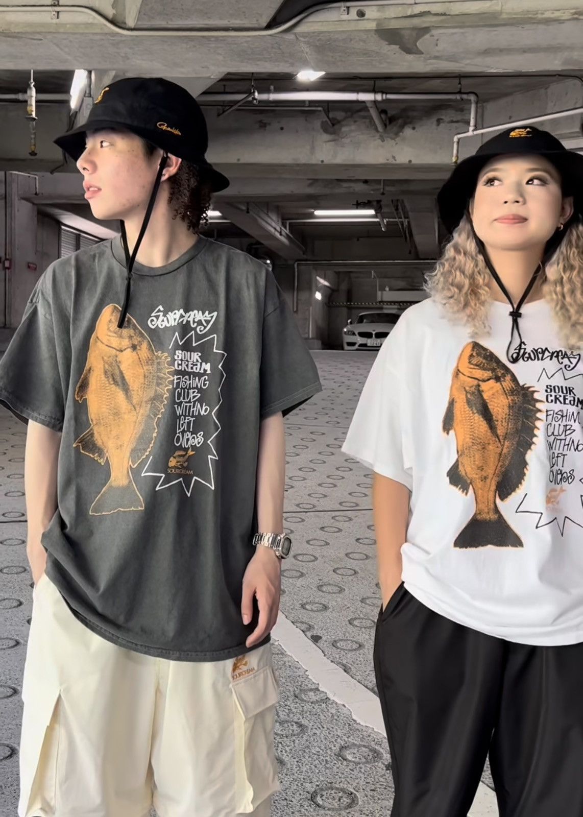Japanese Brand Rare🔥SOUR CREAM Like Stussy Tee Size US XL / EU 56 / 4 - 3 Thumbnail