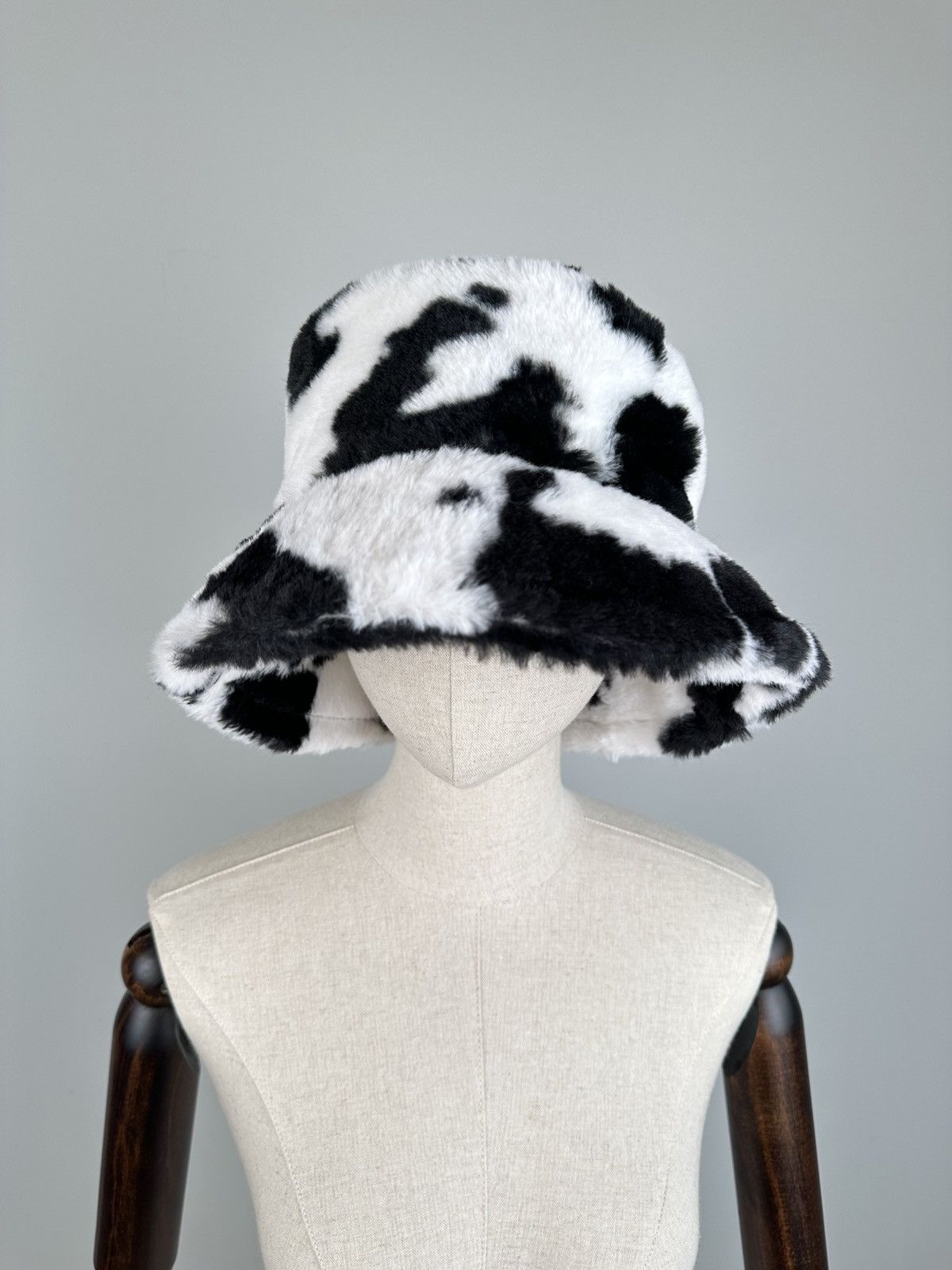 Hysteric Glamour Vintage Mohair Leopard Bucket Hat Y2k Crazy Size ONE SIZE - 1 Thumbnail