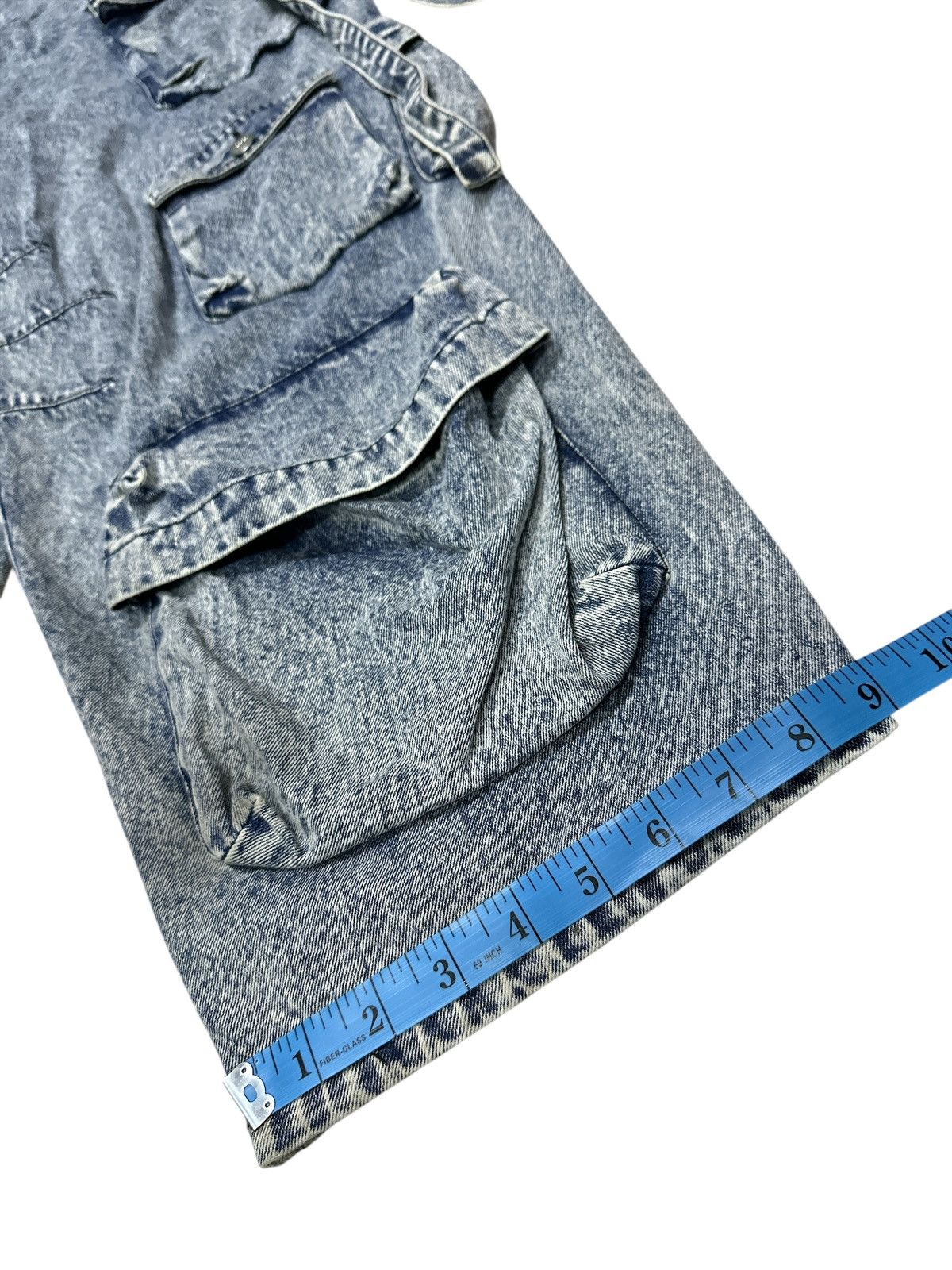 Kapital Six Pocket Baggy Arde Eror Denim Acid Wash . Size US 32 / EU 48 - 6 Thumbnail