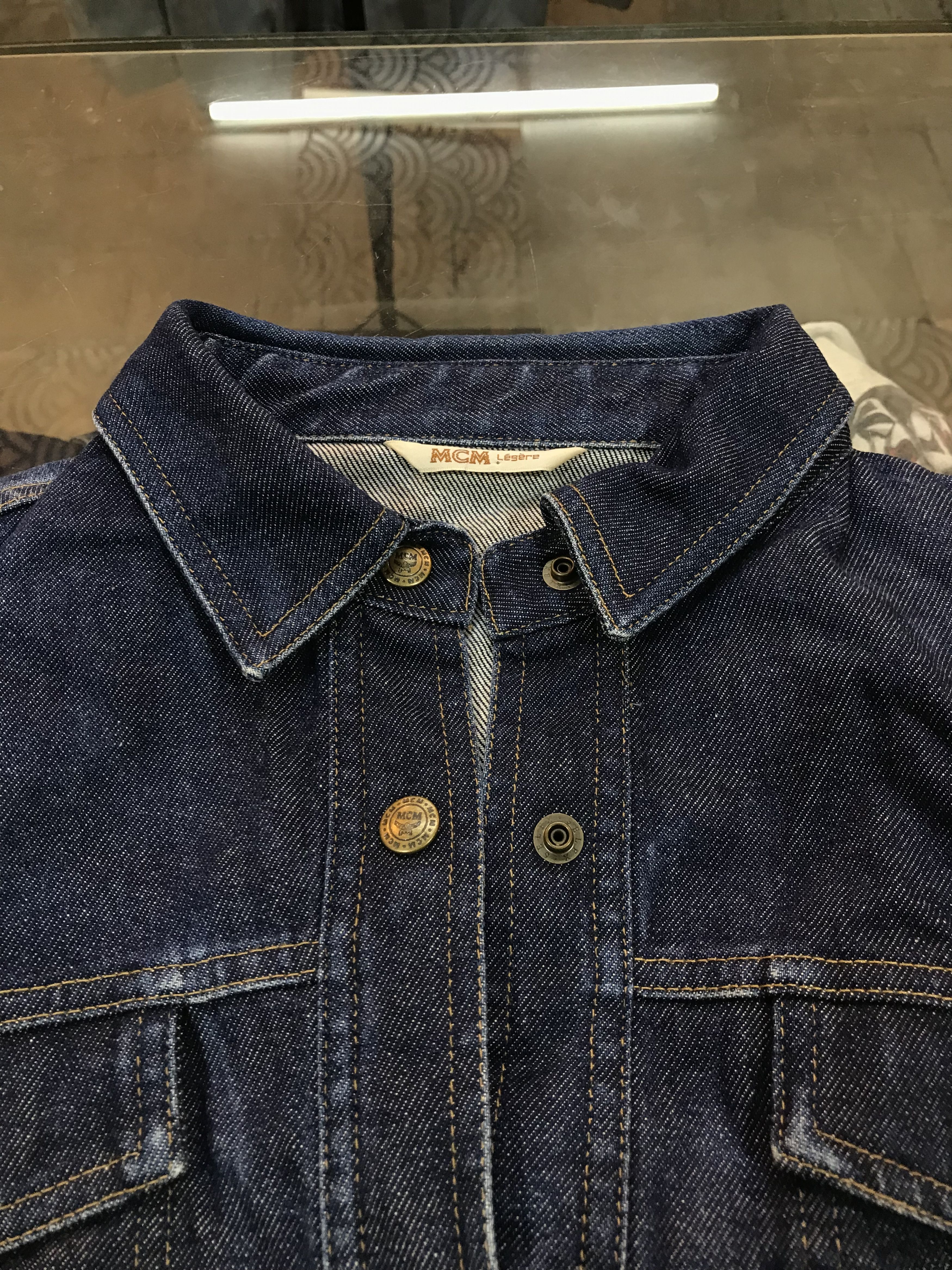 MCM MCM Legere Trucker Denim Jacket Size S / US 4 / IT 40 - 6 Thumbnail