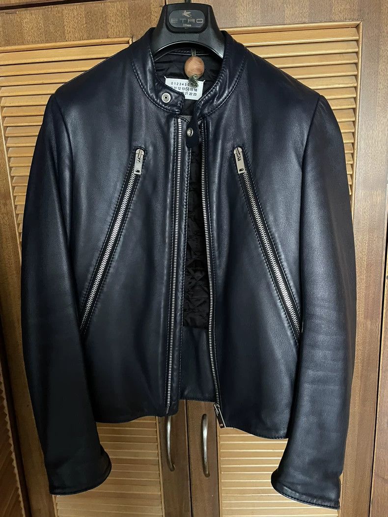 Maison Margiela Maison Margiela Zipper classic calfskin comotive suit 2501- Size US S / EU 44-46 / 1 - 1 Thumbnail