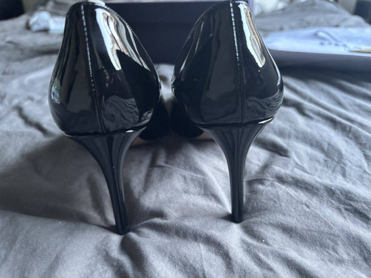 Prada Prada Black Patent Leather Pumps - Brandnew condition Size US 7.5 / IT 37.5 - 10 Thumbnail