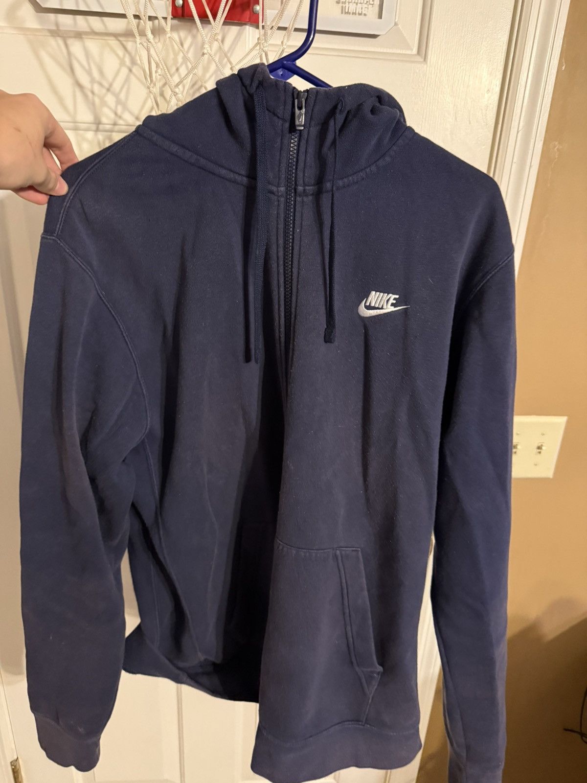 Nike Nike Blue Zip up Size US L / EU 52-54 / 3 - 1 Thumbnail