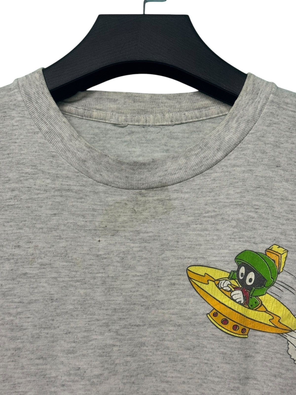 Cartoon Network 💥 VINTAGE 1993 MARVIN THE MARTIAN SPACE ALIEN TSHIRT Size US L / EU 52-54 / 3 - 5 Thumbnail