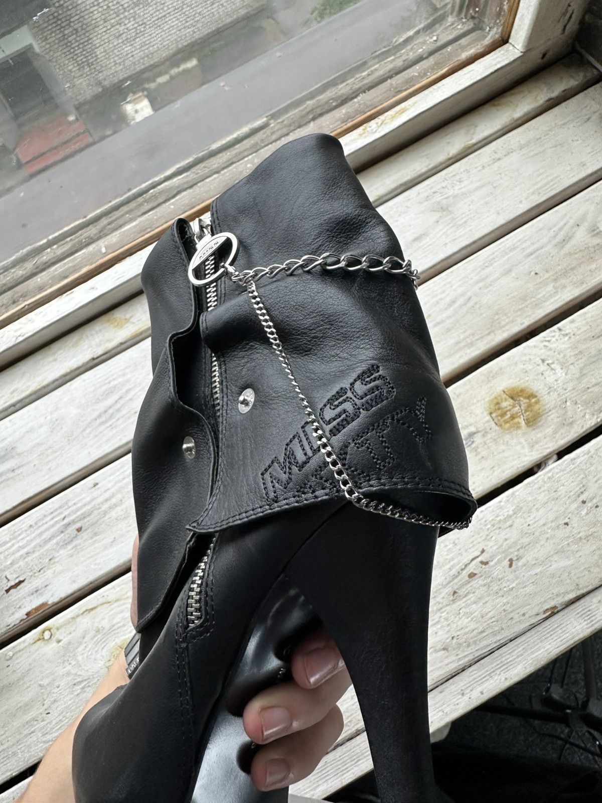 Miss Sixty HIGH HEELS MISS SIXTY 🚨AVANT GARDE IF SIX WAS HEELS RARE Size US 9 / IT 39 - 13 Thumbnail
