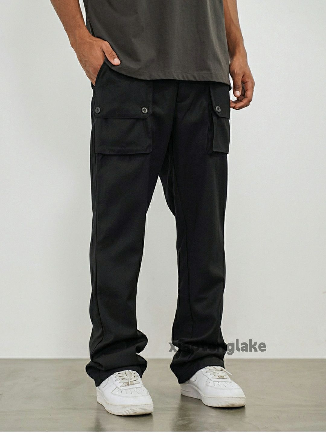 Designer × Japanese Brand × Vintage utility military outdoor loose baggy hiphop cargo pants Size US 32 / EU 48 - 1 Thumbnail