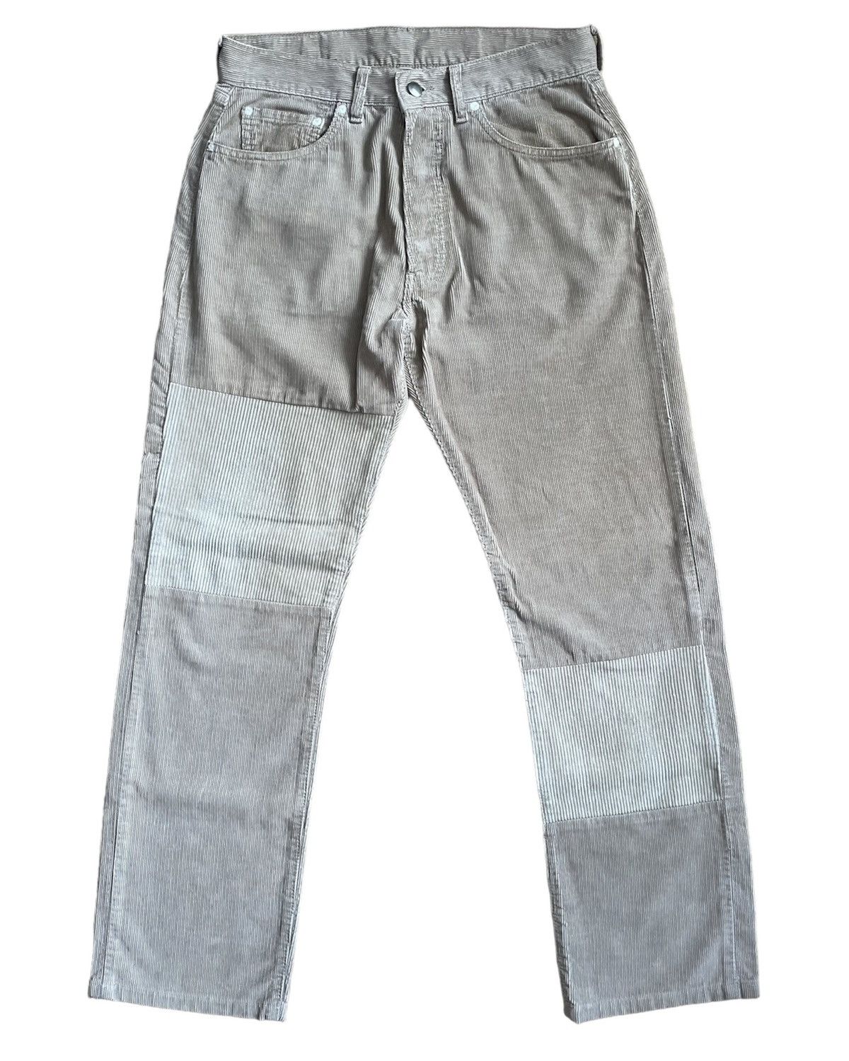 Maison Margiela fw 2003 artisanal corduroy trousers Size US 30 / EU 46 - 2 Thumbnail