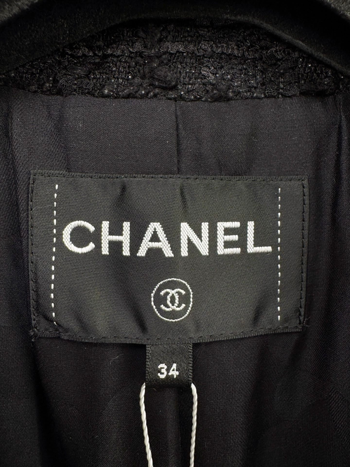 Chanel Chanel tweed coat, authentic Size L / US 10 / IT 46 - 3 Thumbnail