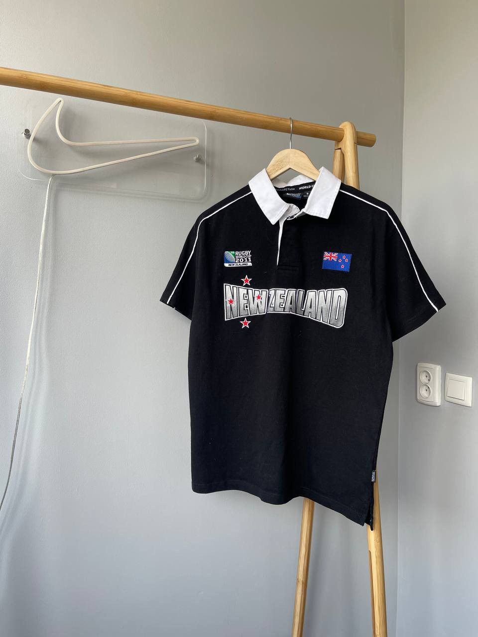 Canterbury of New Zealand Vintage New Zealand Rugby World Cup 2011 polos all blacks Size US S / EU 44-46 / 1 - 2 Thumbnail